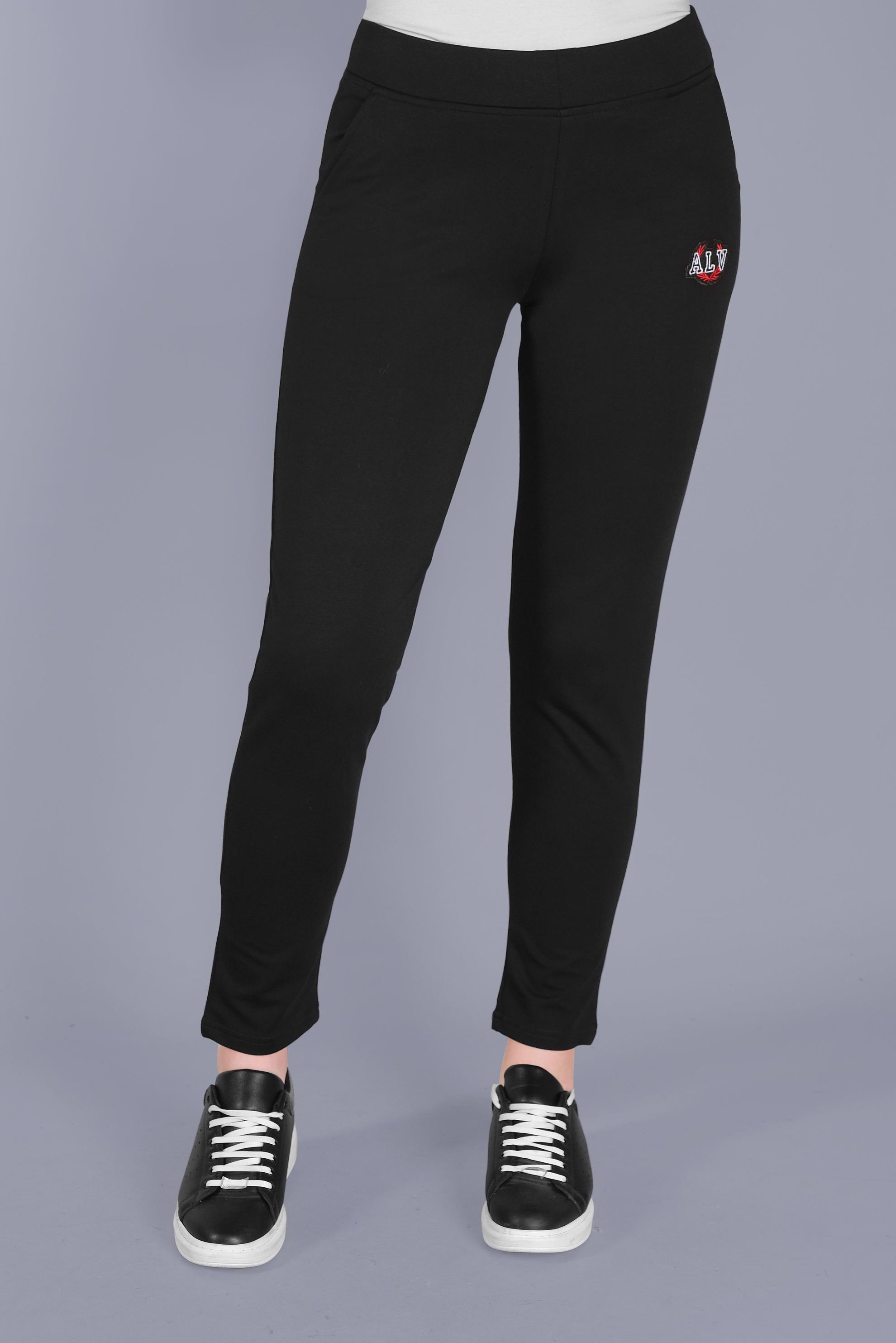 Hijab clothing BLACK CRESTED SWEATPANTS 70199 