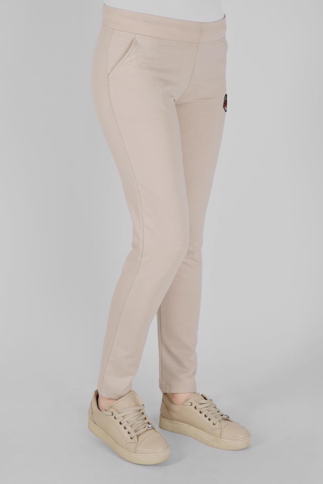 Hijab clothing BEIGE CRESTED SWEATPANTS 70199  - ALVİNA