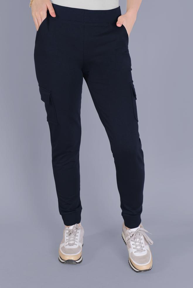 Hijab clothing NAVY BLUE TRACK PANTS 70200  - ALVİNA
