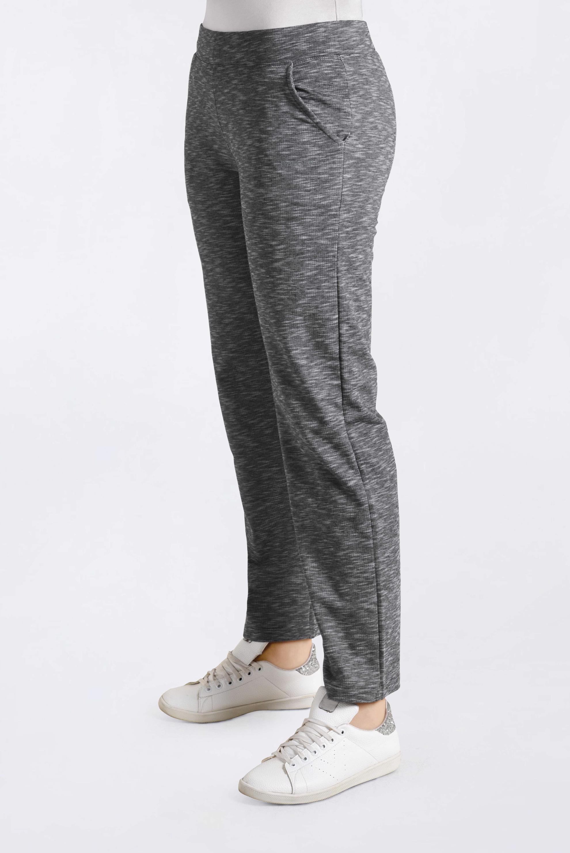 Vêtements hijab NOIR PANTALON EN COTONV 7424 