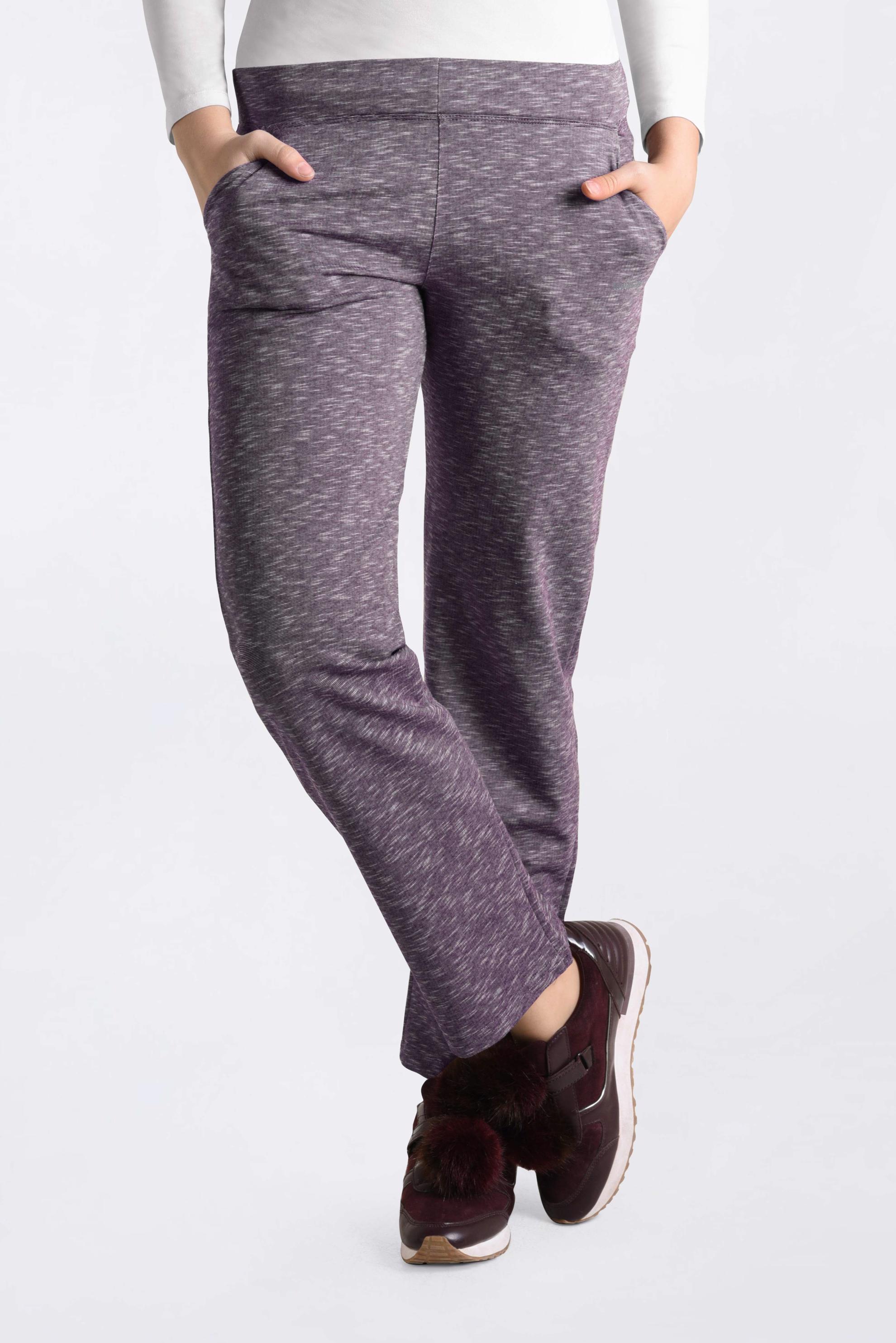 Vêtements hijab ROUGE BORDEAUX PANTALON EN COTONV 7424 