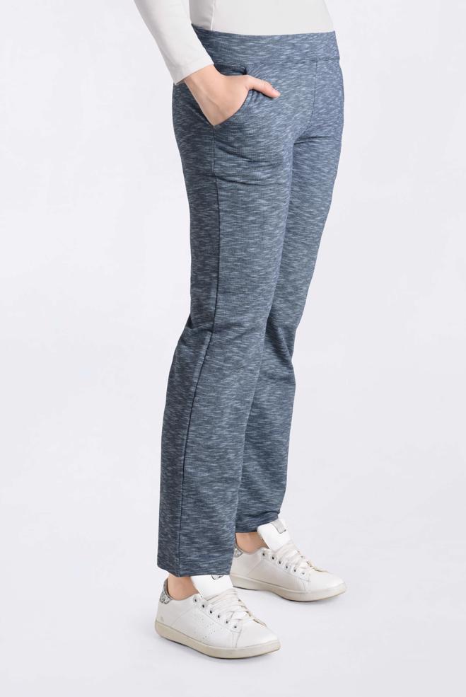 Hijab clothing NAVY BLUE COTTON SWEATPANTS 7424  - ALVİNA