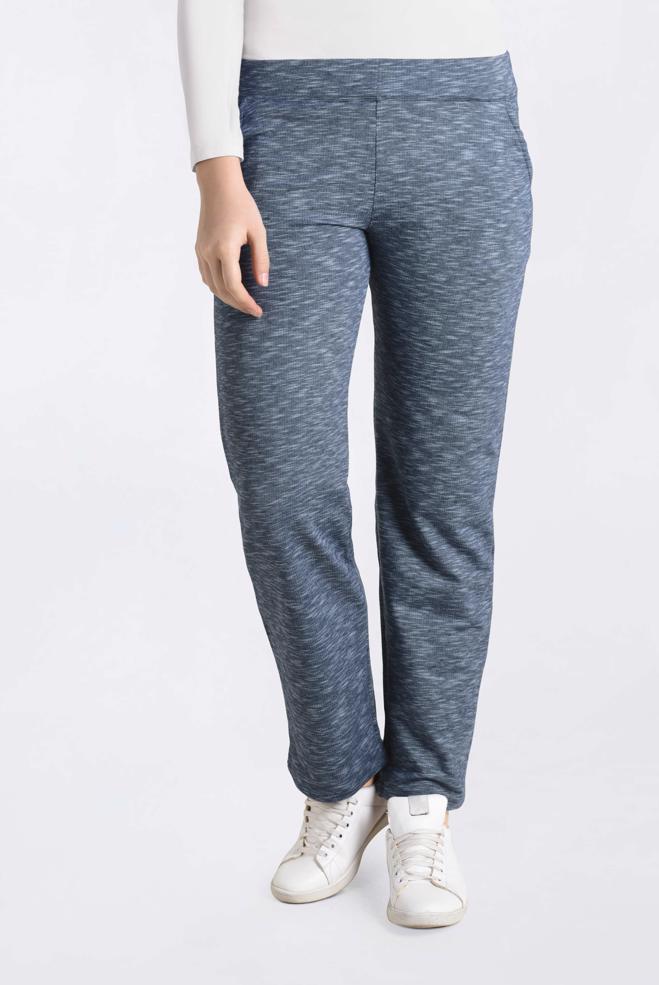 Hijab clothing NAVY BLUE COTTON SWEATPANTS 7424  - ALVİNA