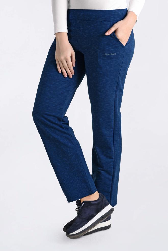 Hijab clothing NAVY BLUE COTTON SWEATPANTS 7424  - ALVİNA