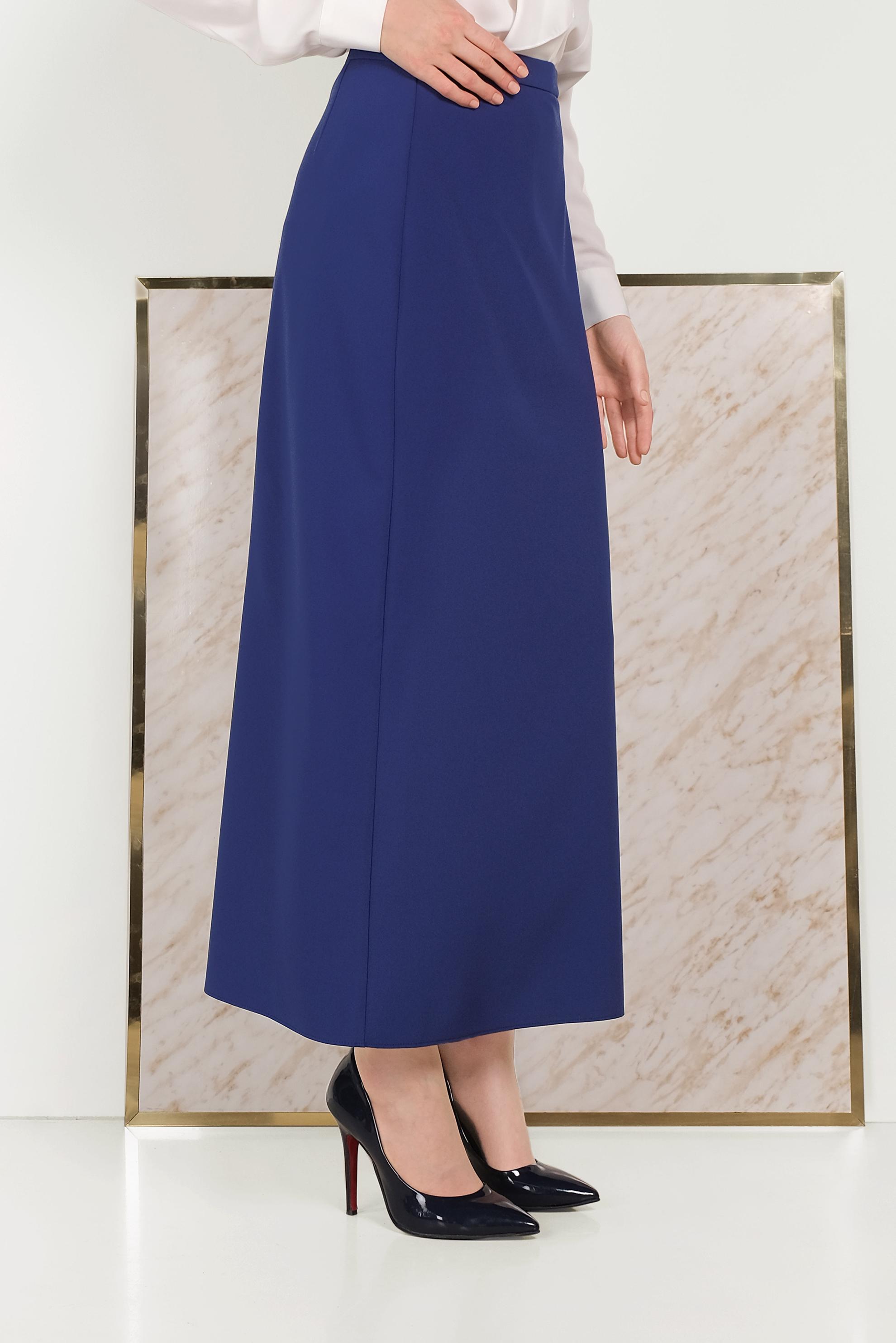 Tesettür giyim LACİVERT YÜKSEK BEL ETEK 60068	