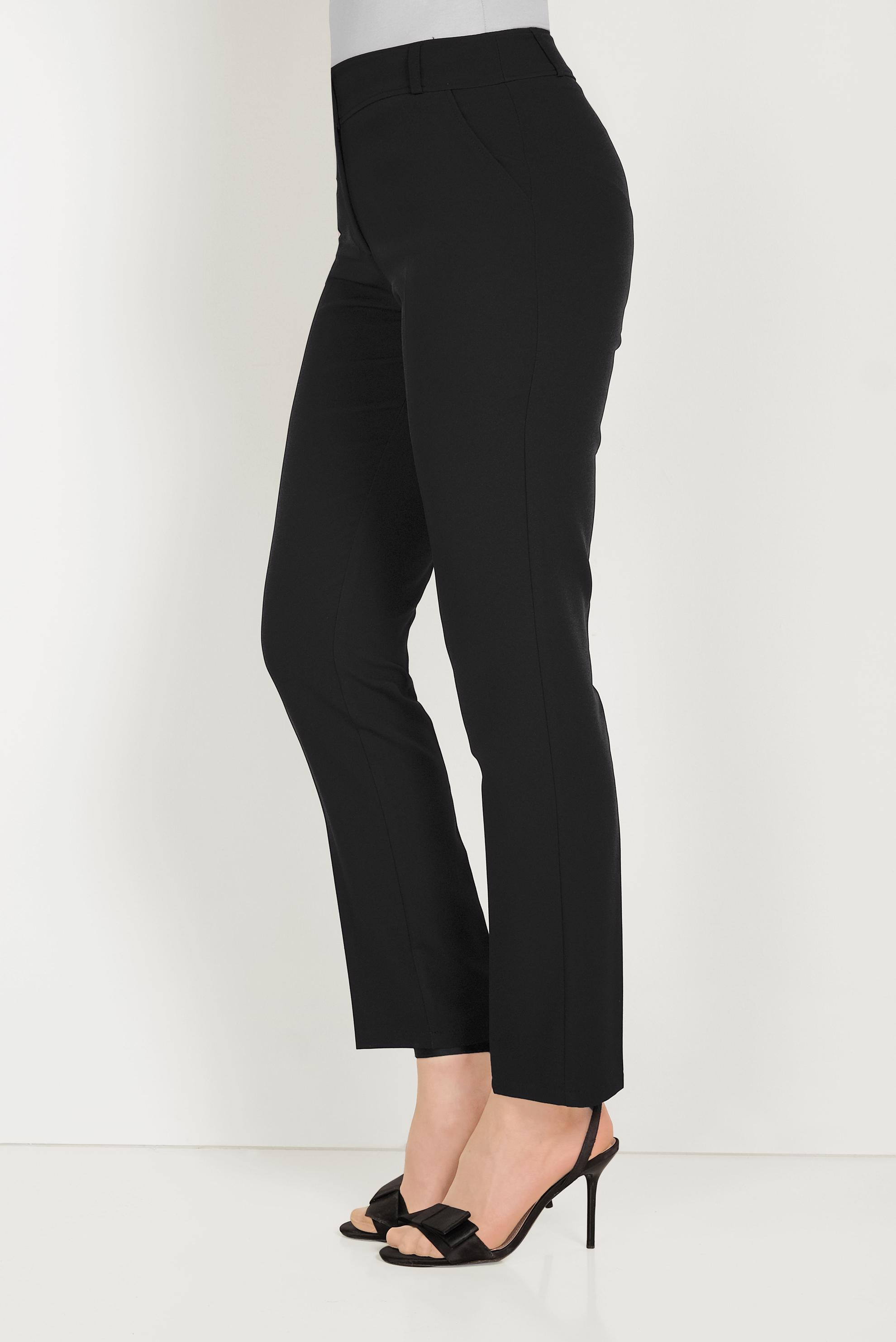 Tesettür giyim SİYAH DÜĞMELİ KUMAŞ PANTOLON 70051	