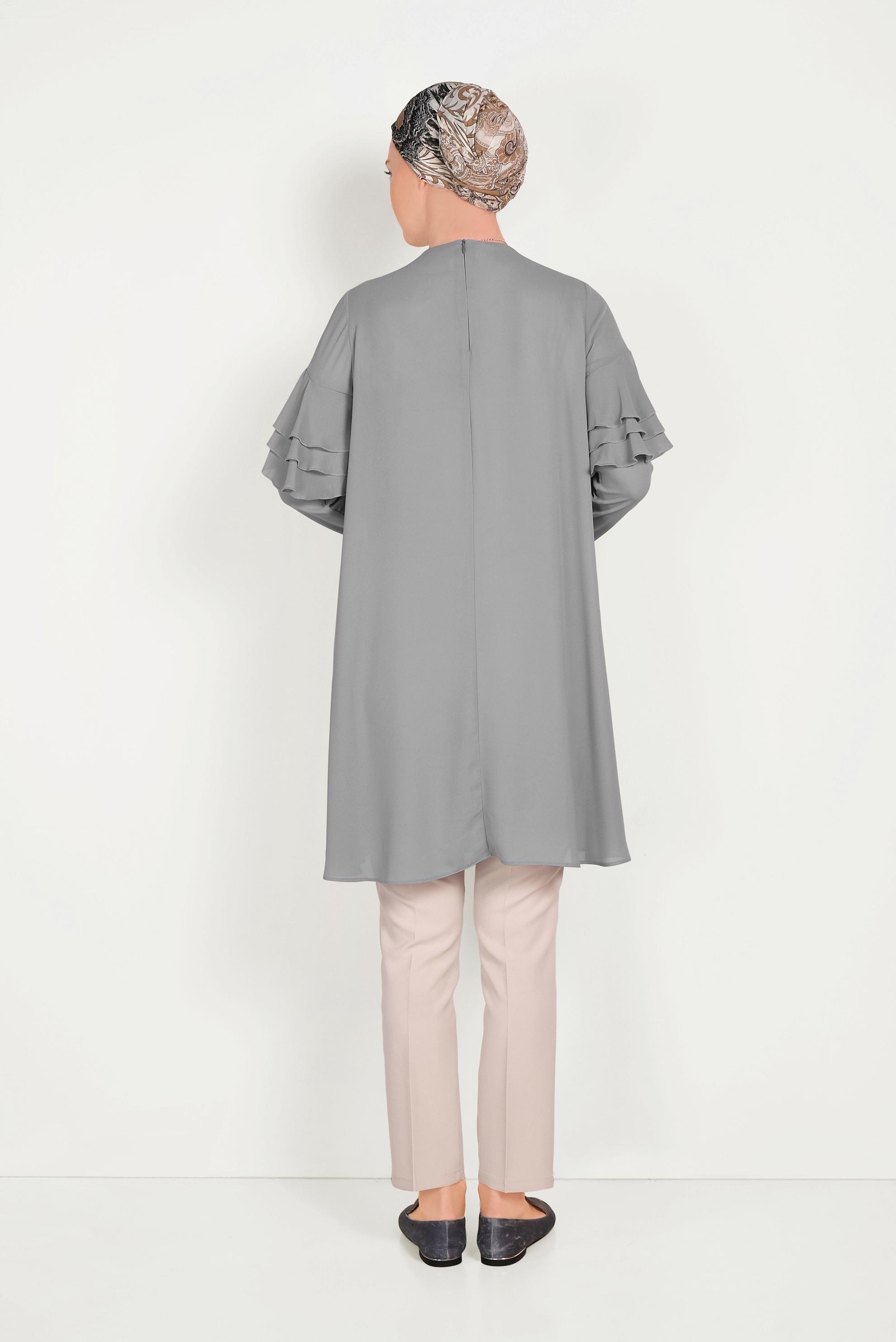 Vêtements hijab BEIGE PANTALON À BOUTONS 70051