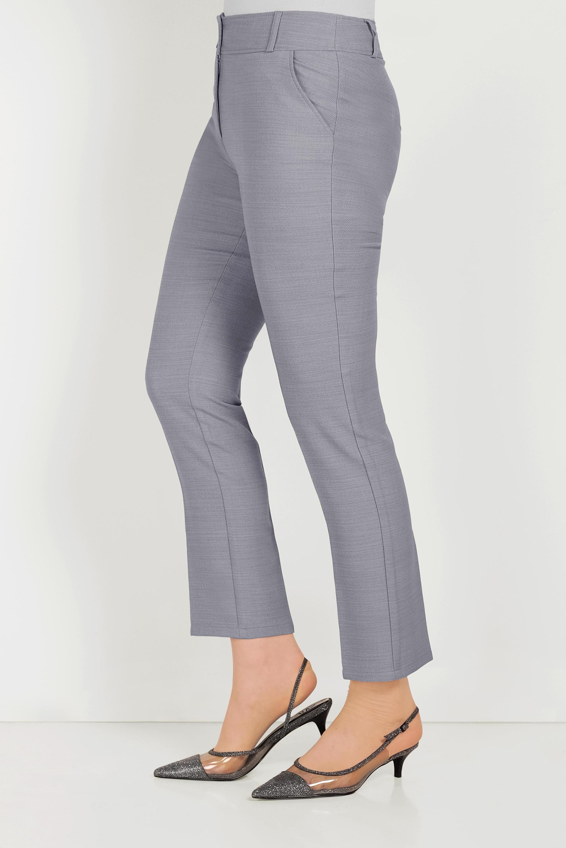Hijab clothing GREY CLASSIC POCKET DETAIL PANTS 70073 