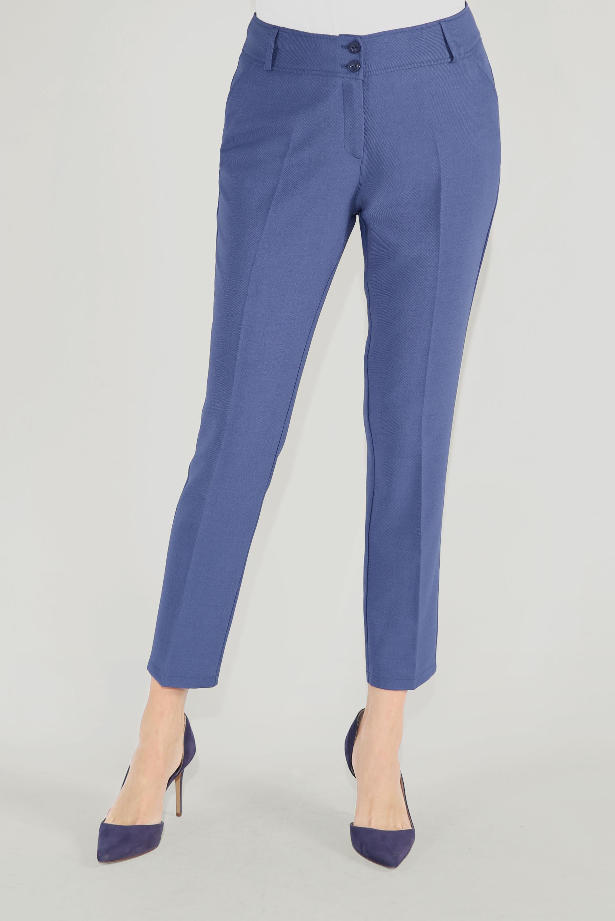 Vêtements hijab BLEU MARINE PANTALON CLASSIQUE AVEC POCHES 70073