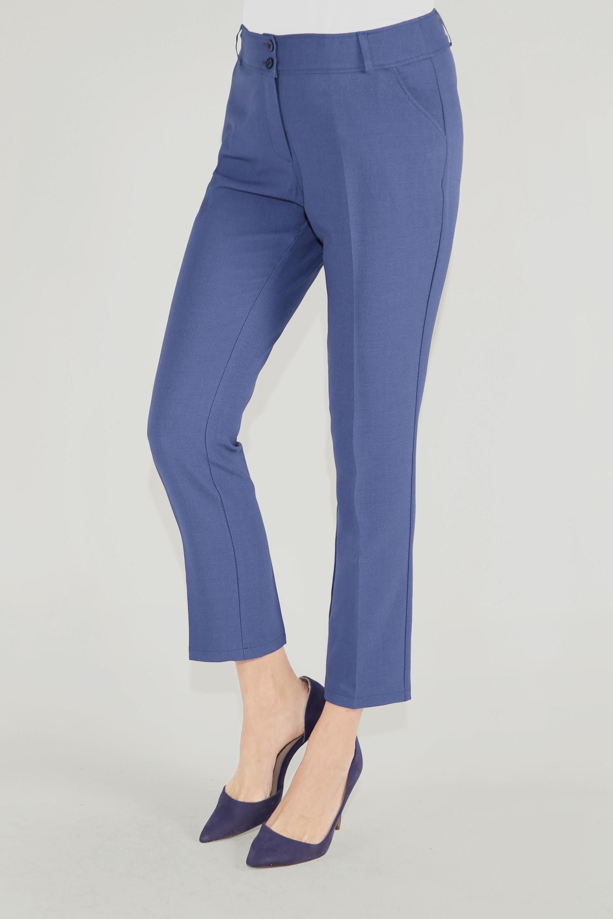 Vêtements hijab BLEU MARINE PANTALON CLASSIQUE AVEC POCHES 70073