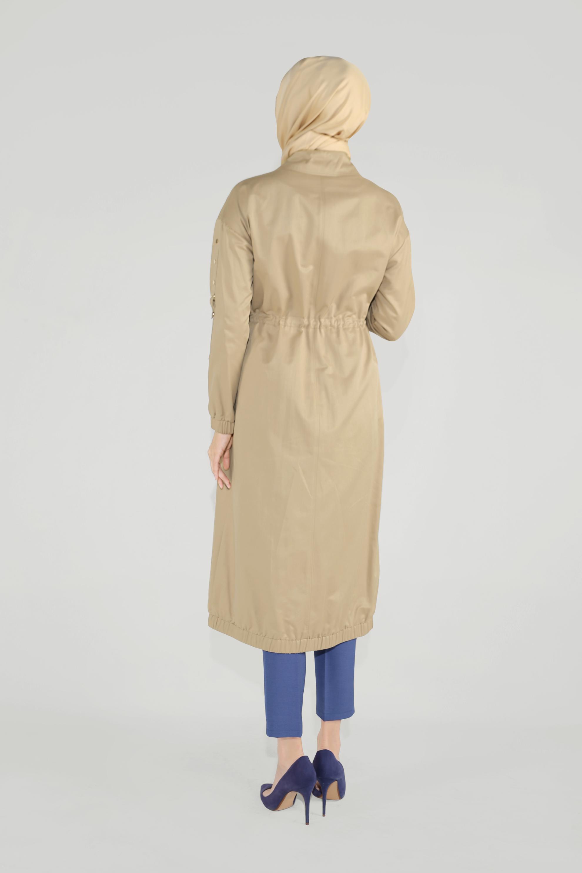 Vêtements hijab BLEU MARINE PANTALON CLASSIQUE AVEC POCHES 70073