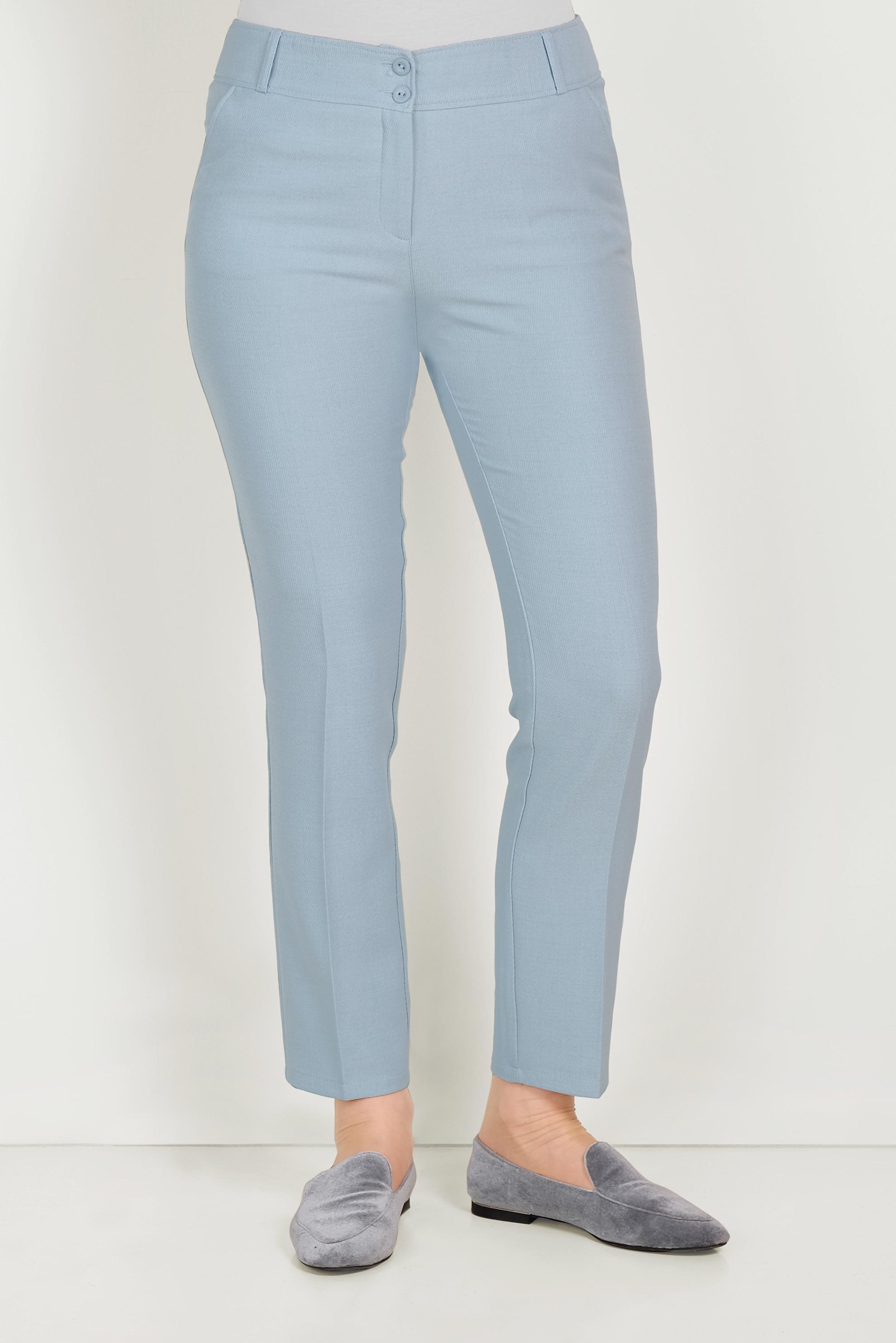 Vêtements hijab BLEU PANTALON CLASSIQUE AVEC POCHES 70073