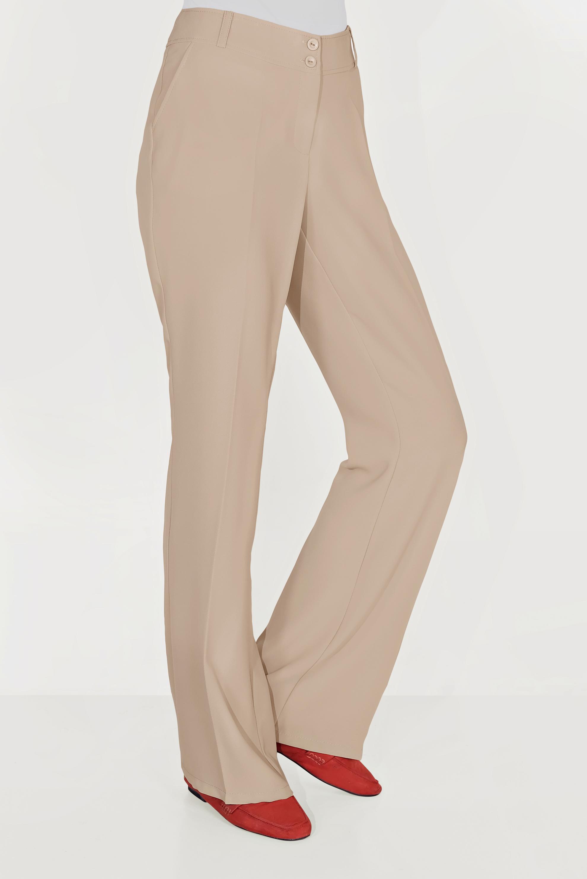 Tesettür giyim BEJ CEPLİ PANTOLON 70087