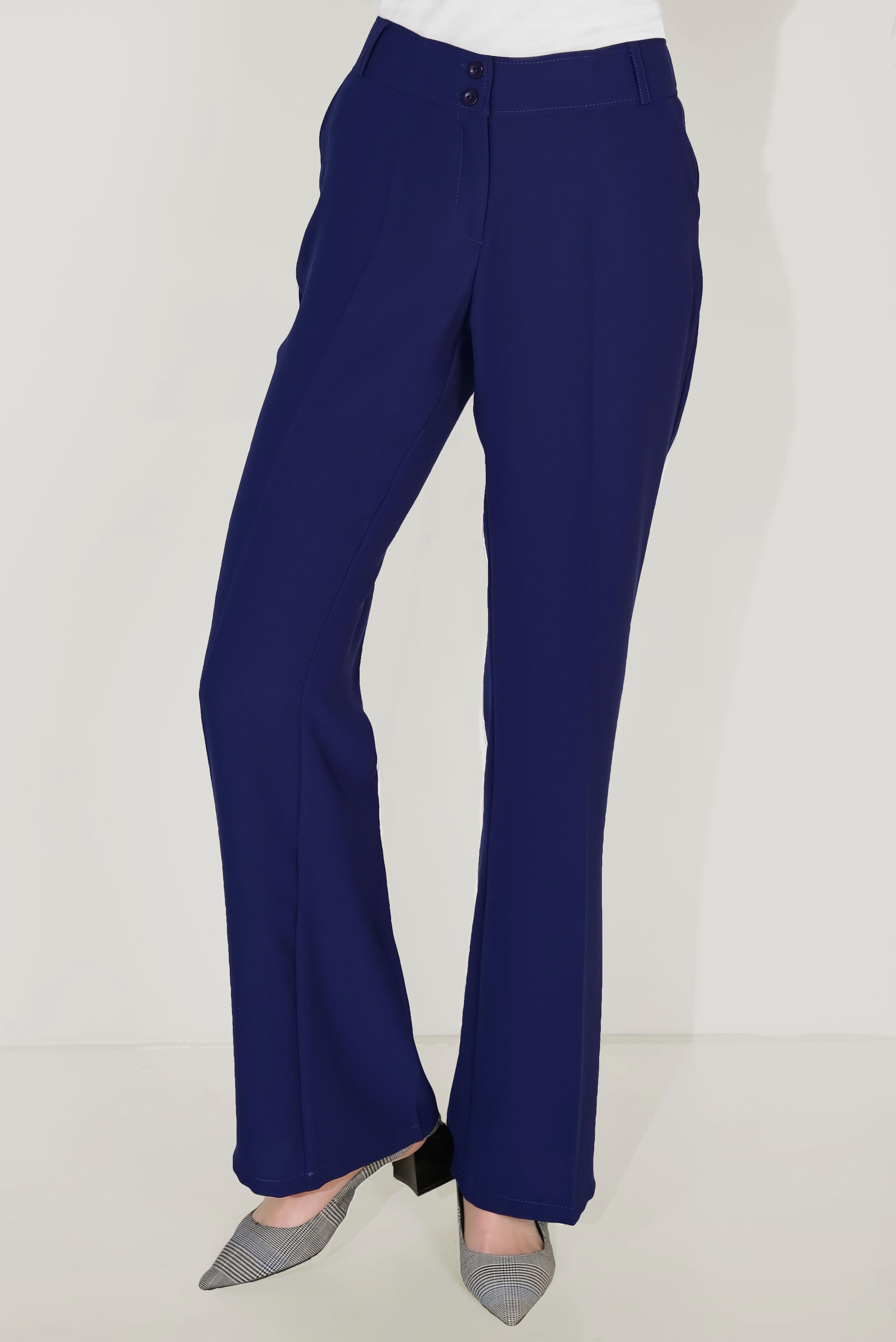 Tesettür giyim LACİVERT CEPLİ PANTOLON 70087