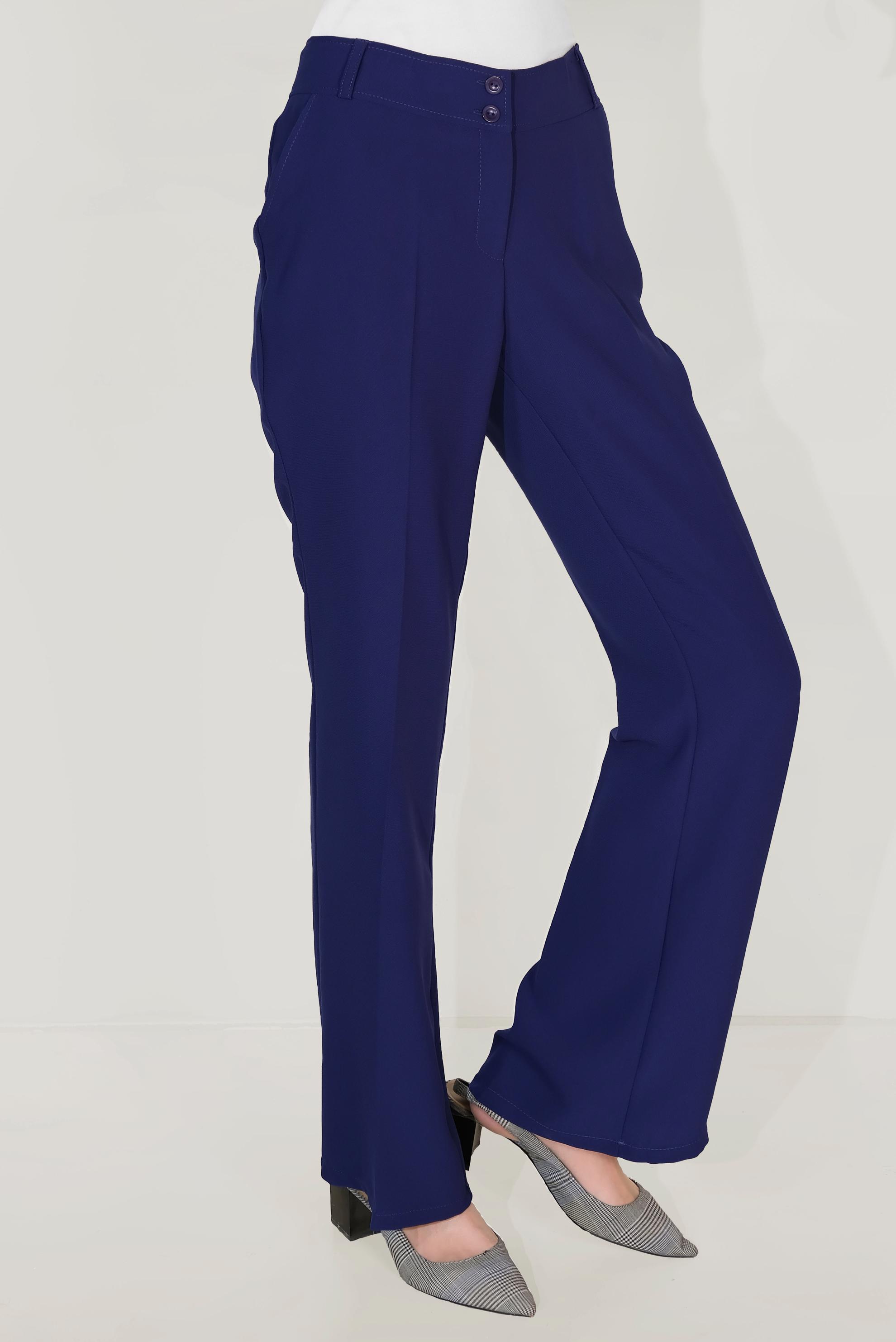 Tesettür giyim LACİVERT CEPLİ PANTOLON 70087