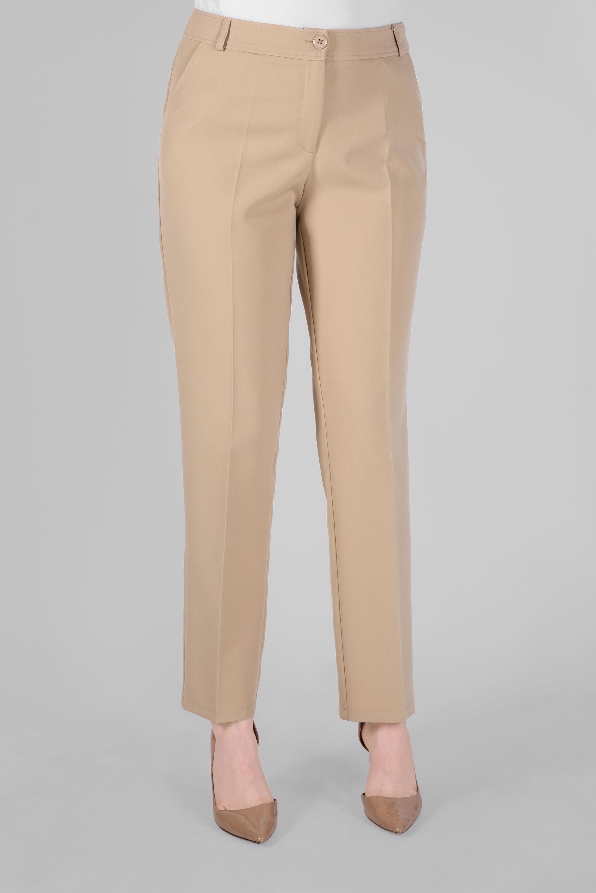 Tesettür giyim BEJ YÜKSEK BEL KLASİK PANTOLON 70164