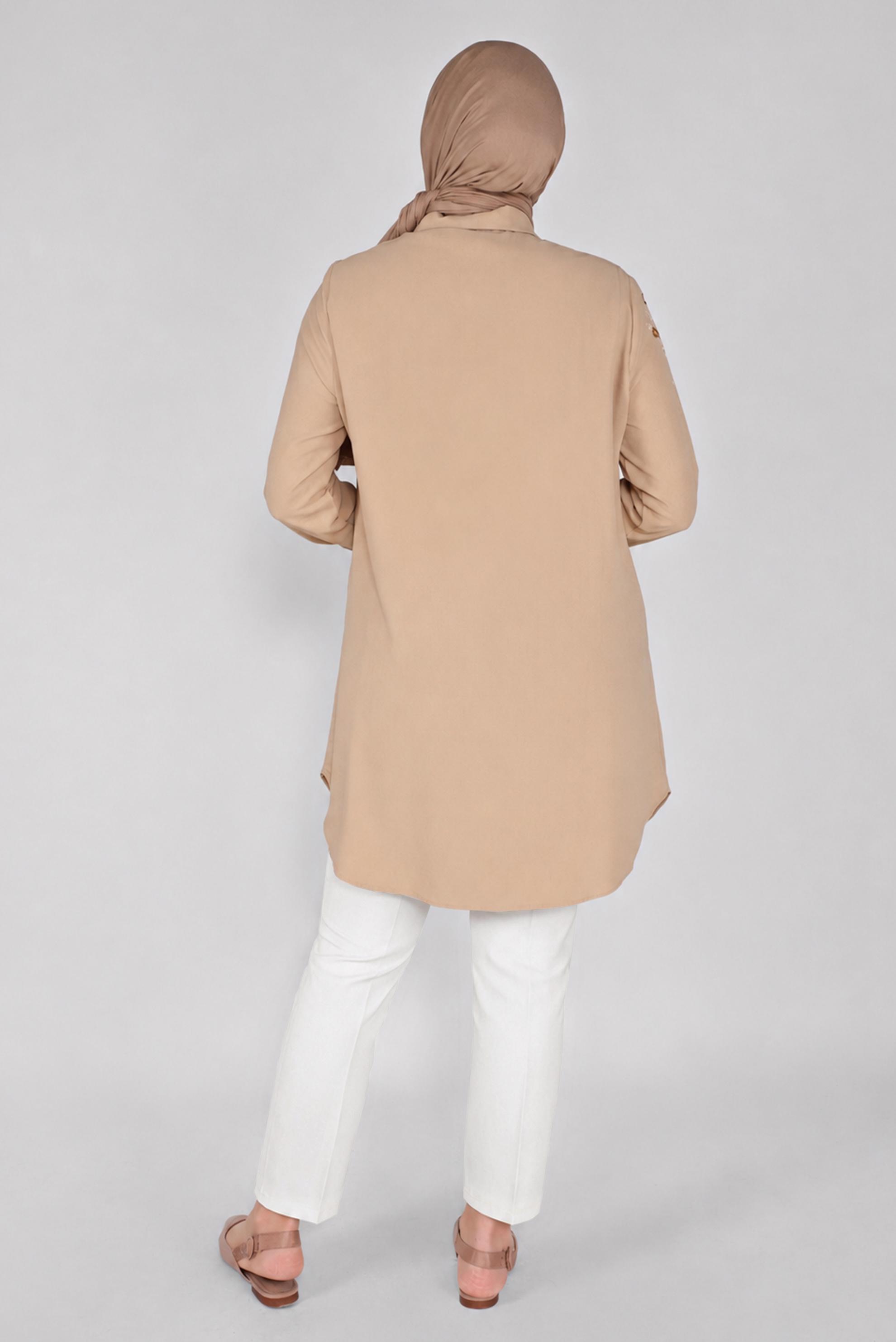 Vêtements hijab BEIGE 70165 43961 PANTOLON 42/52 TEK40