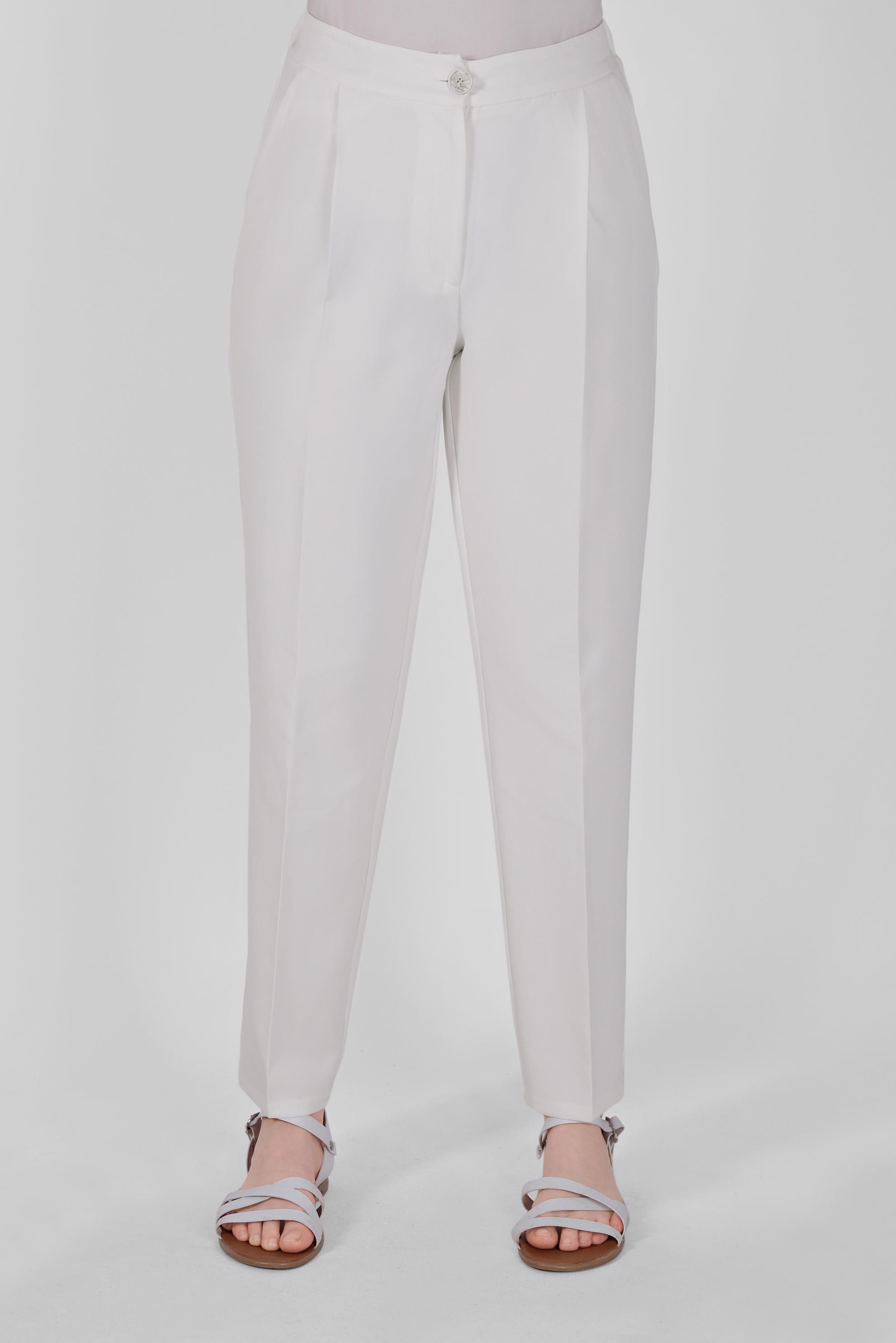 Tesettür giyim BEYAZ HAVUÇ PANTOLON 70166 