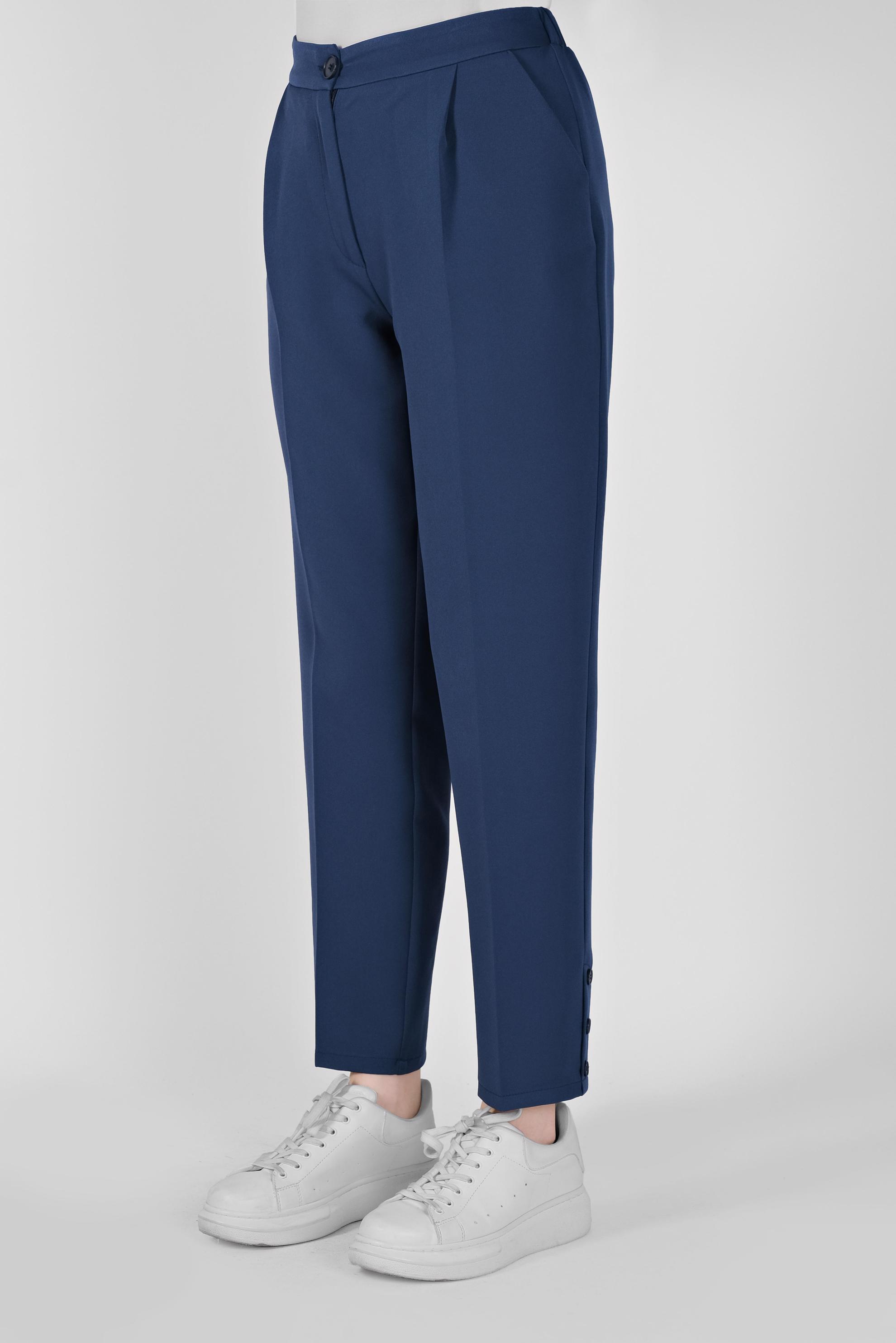 Tesettür giyim LACİVERT HAVUÇ PANTOLON 70166 