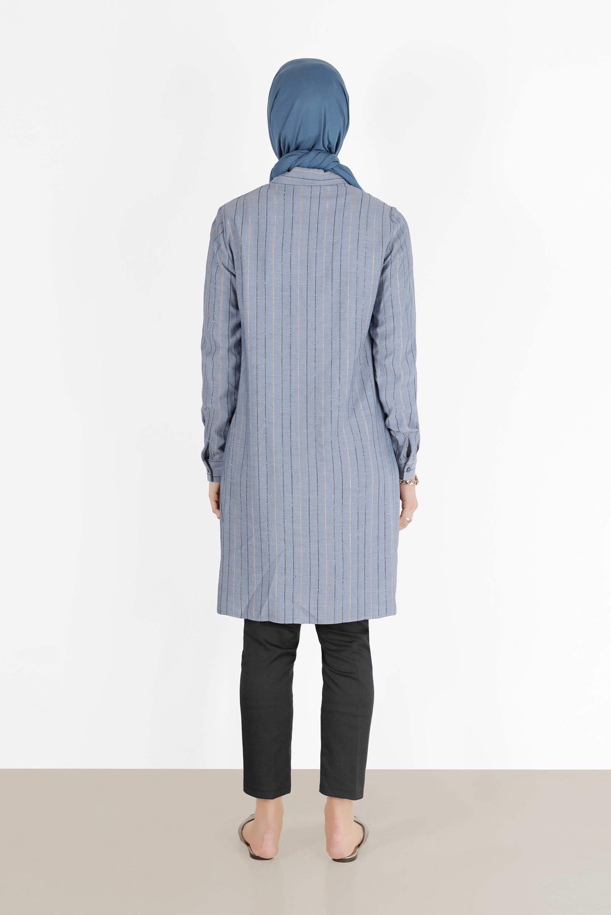 Tesettür giyim SİYAH DAR PAÇA PANTOLON 70174 