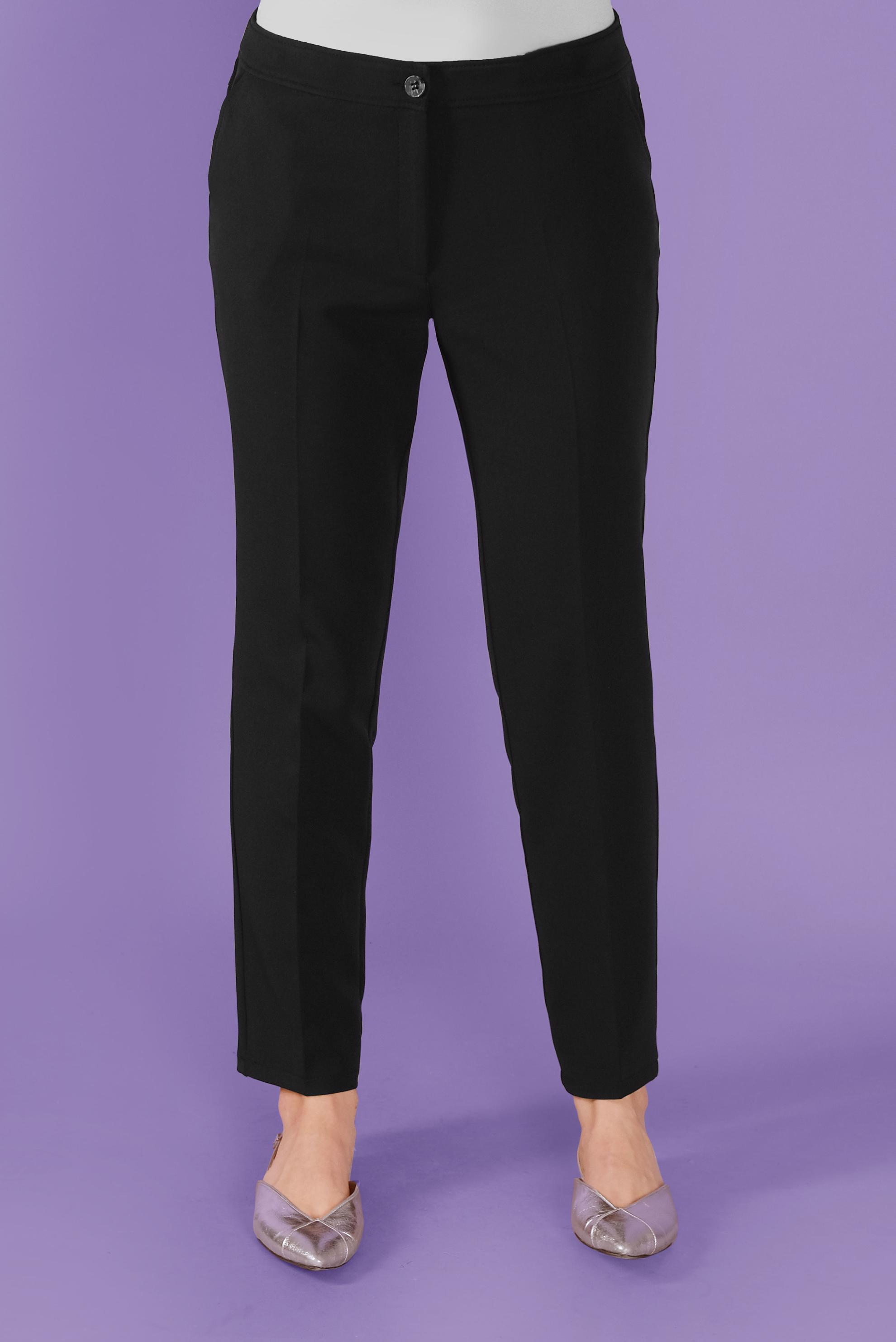 Hijab clothing BLACK SLIM-FIT PANTS 70175 