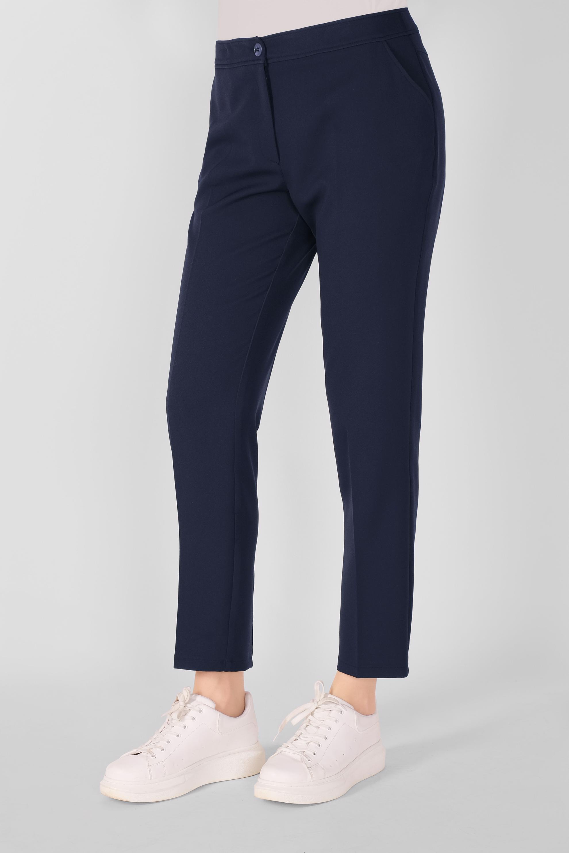 Hijab clothing NAVY BLUE SLIM-FIT PANTS 70175 