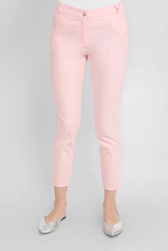 Tesettür giyim PUDRA YÜKSEK BEL KLASİK PANTOLON 70179 - ALVİNA