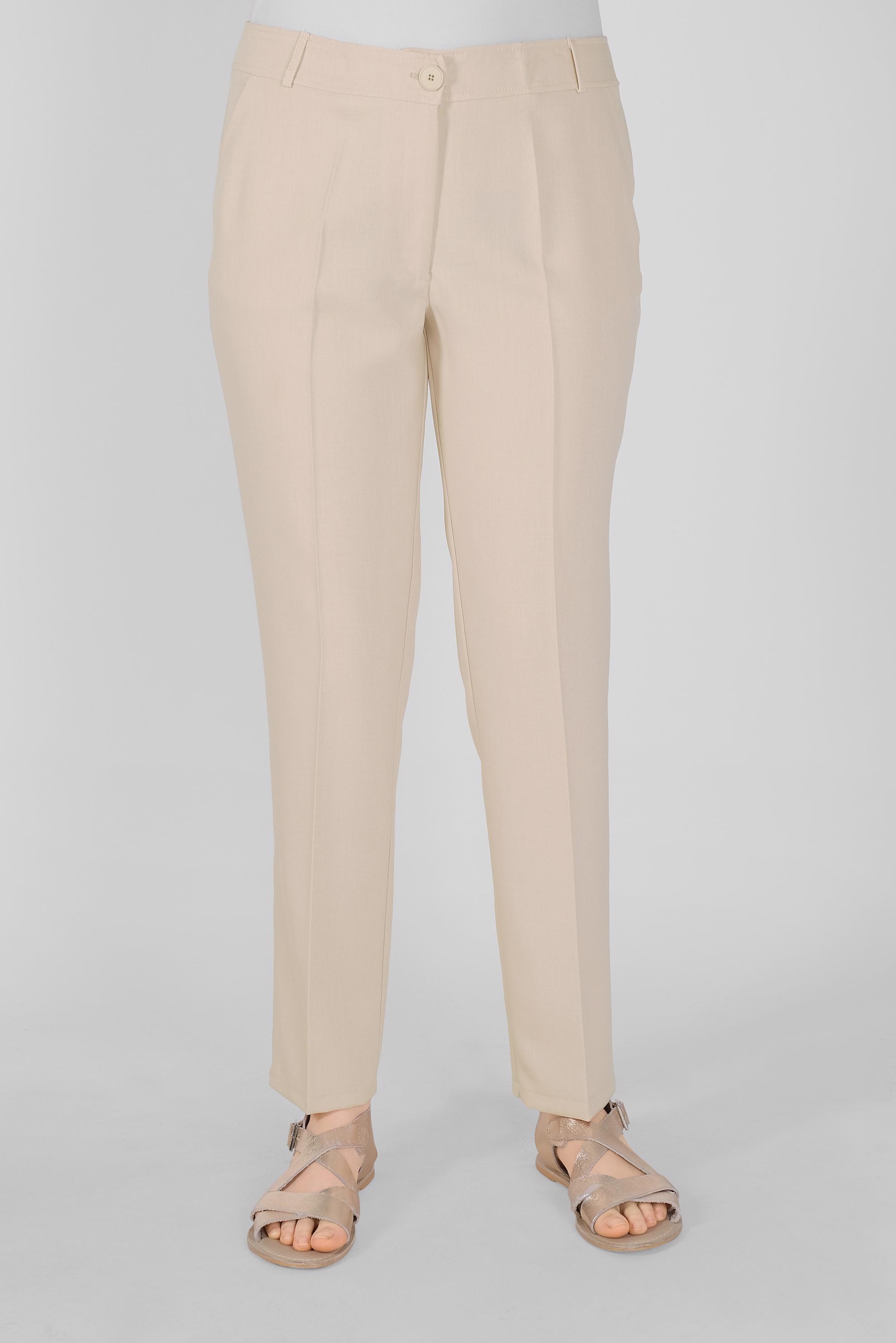 Tesettür giyim BEJ ARA BEL PANTOLON 70182 