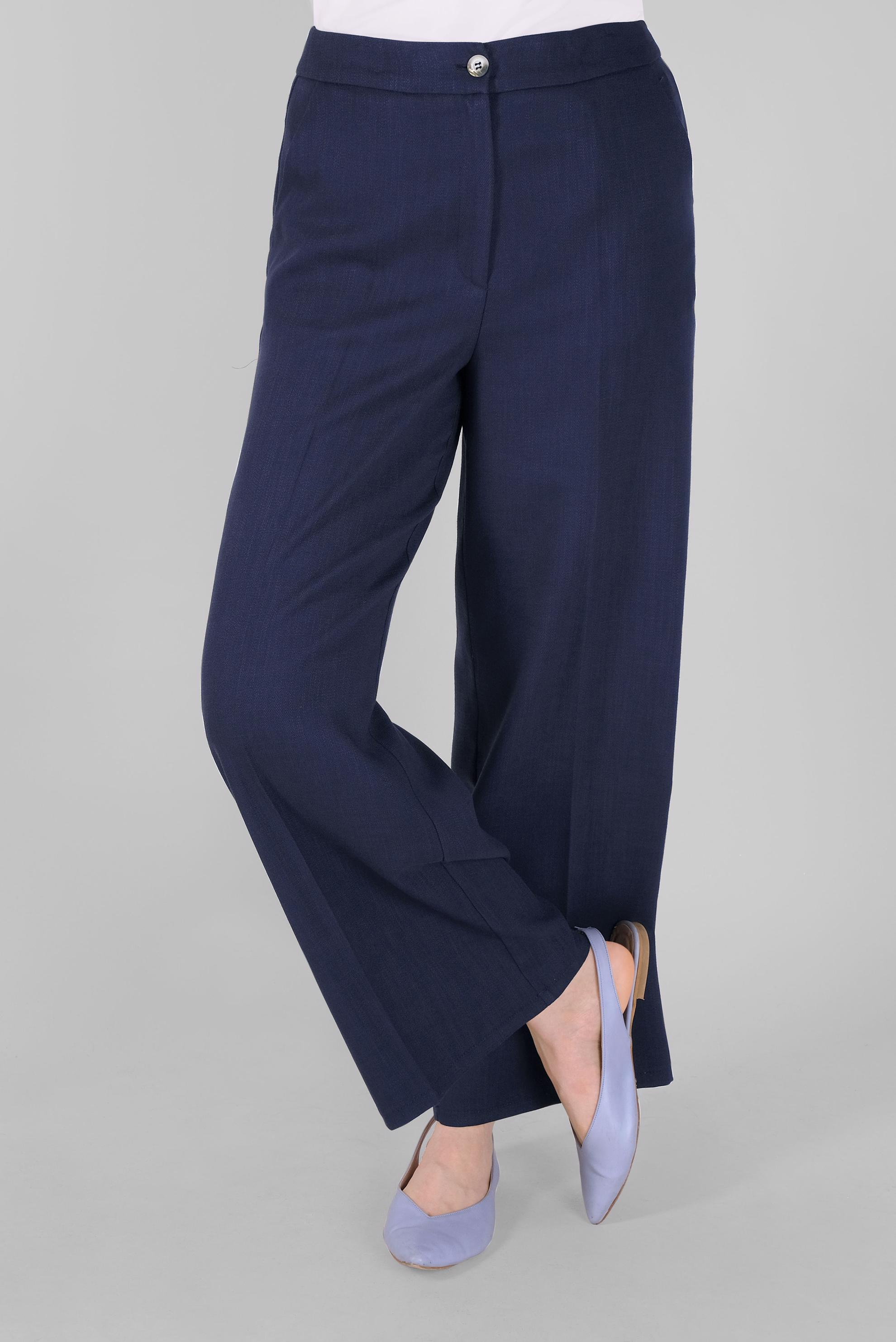 Tesettür giyim LACİVERT BOL PAÇA PANTOLON 70184 