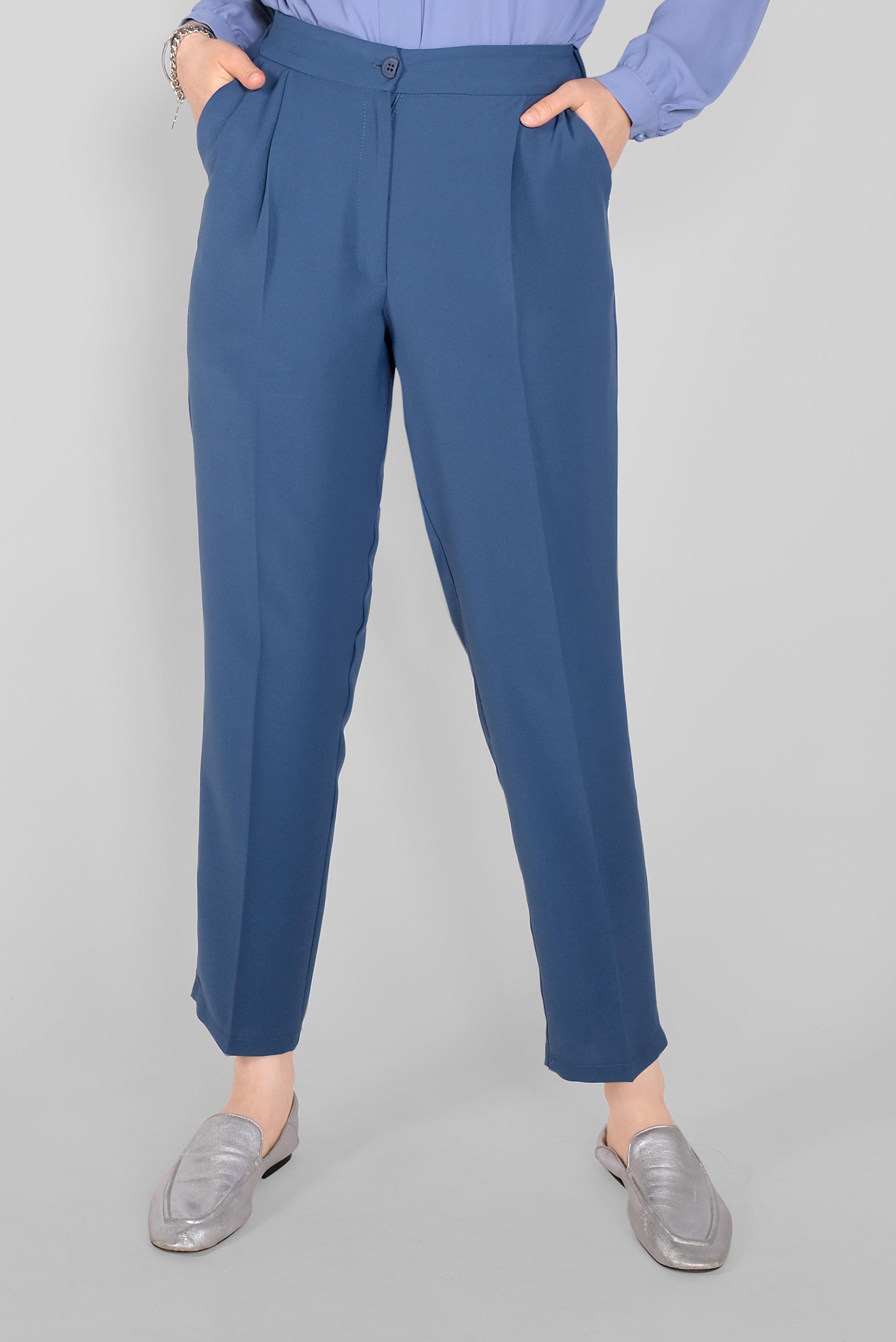 Tesettür giyim LACİVERT  HAVUÇ PANTOLON 70186 