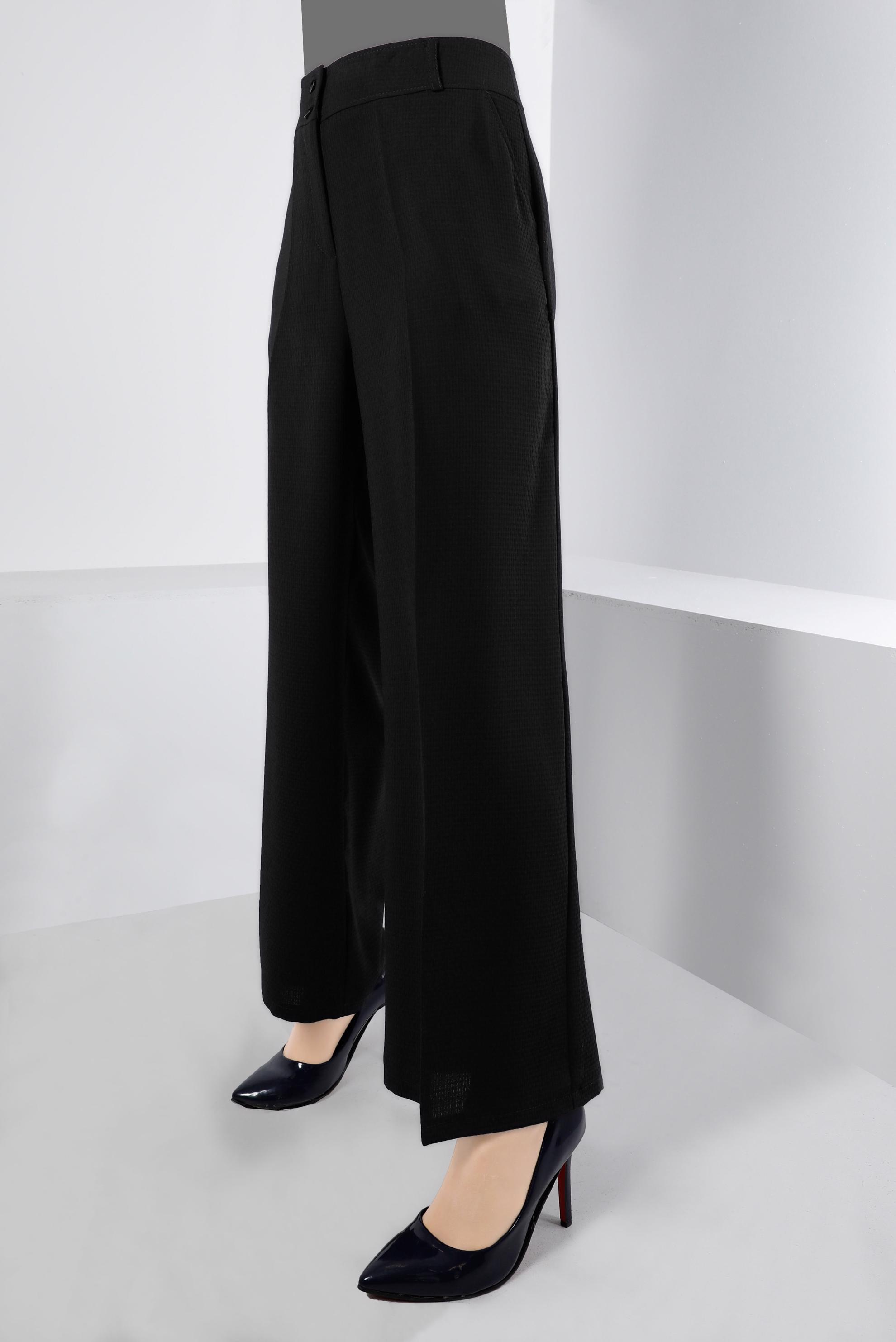 Tesettür giyim LACİVERT GENİŞ PAÇA PANTOLON 70191