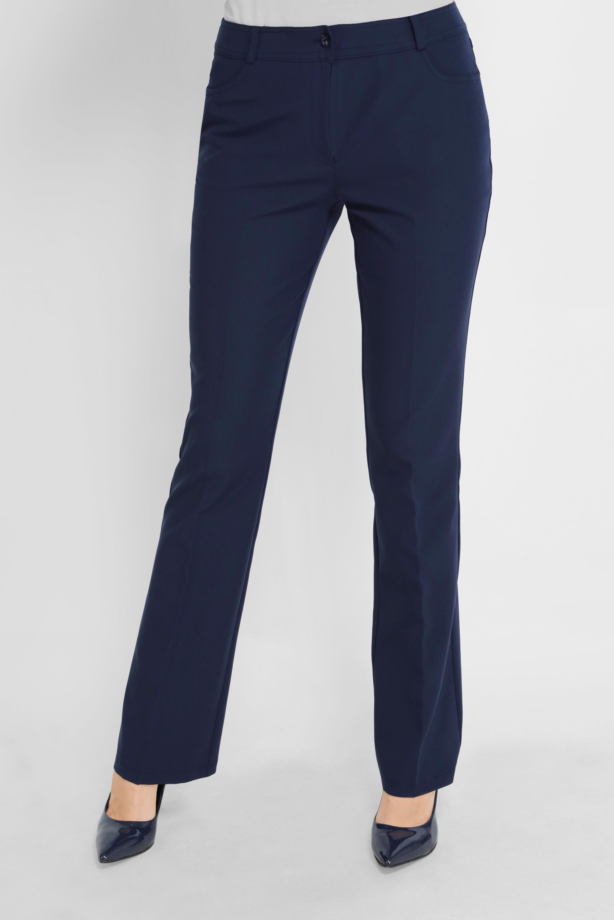 Tesettür giyim LACİVERT ARA BEL DÜĞMELİ PANTOLON 70192 