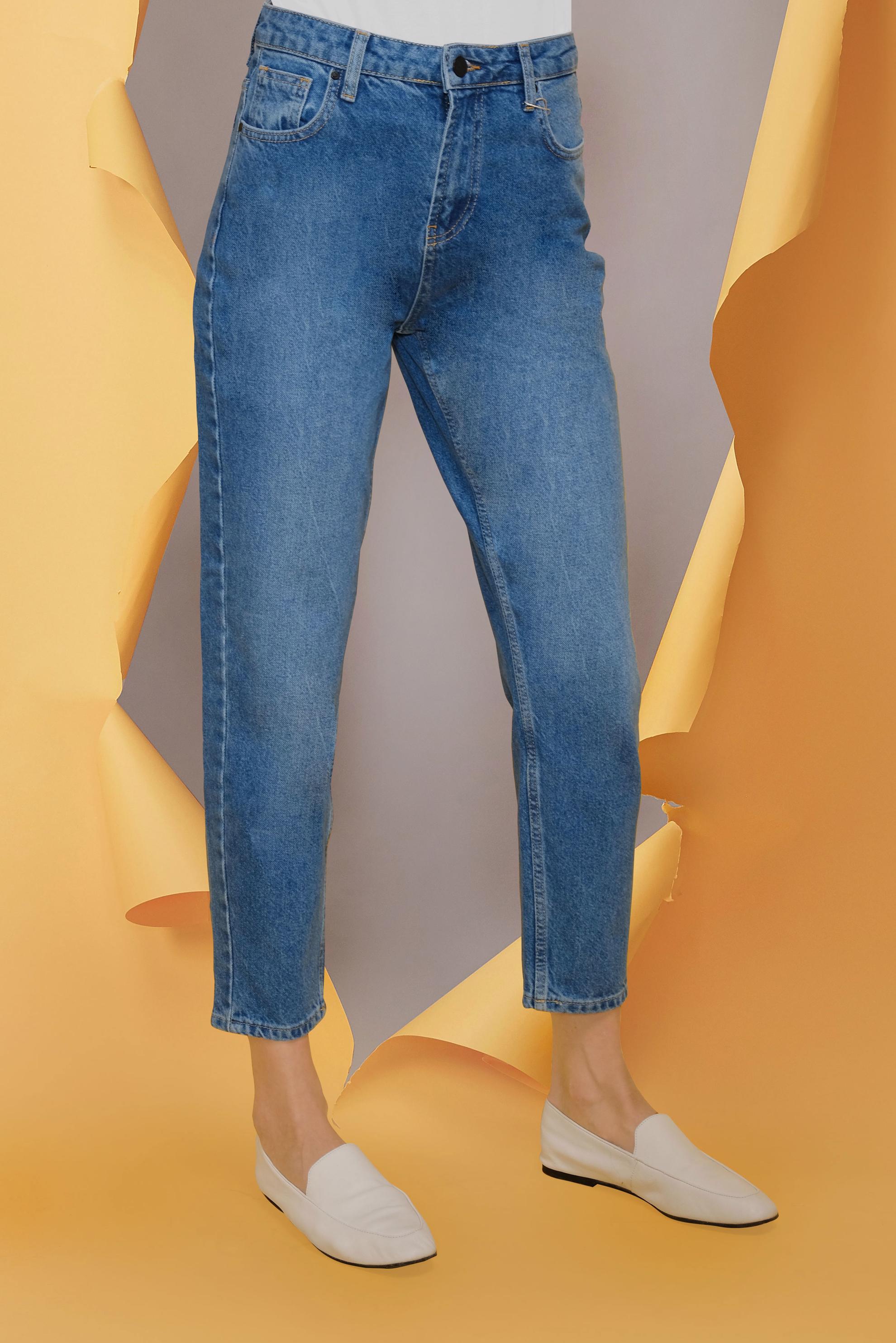 Hijab clothing BLUE HIGH WAIST PANTS 70221