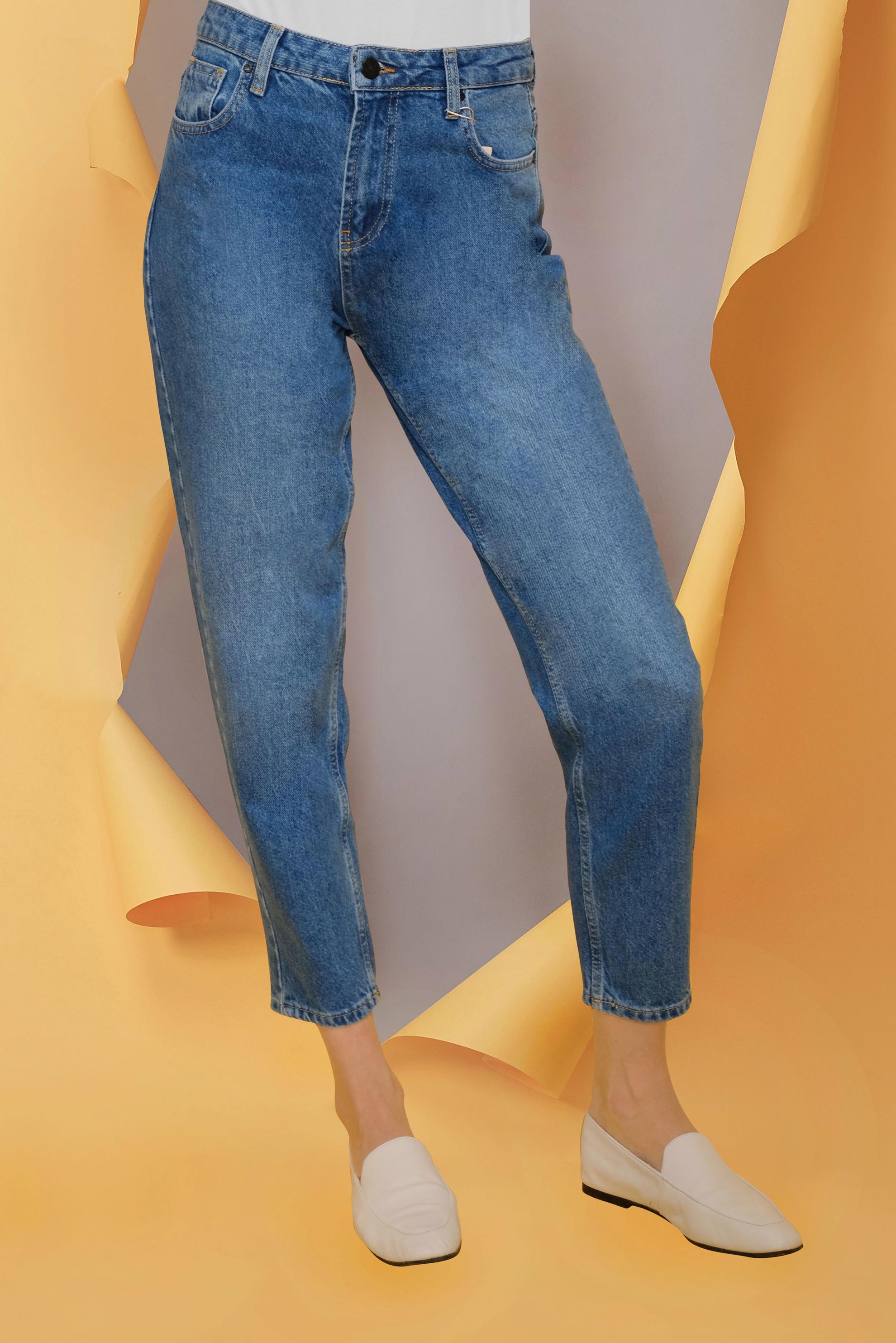 Hijab clothing BLUE HIGH WAIST PANTS 70221