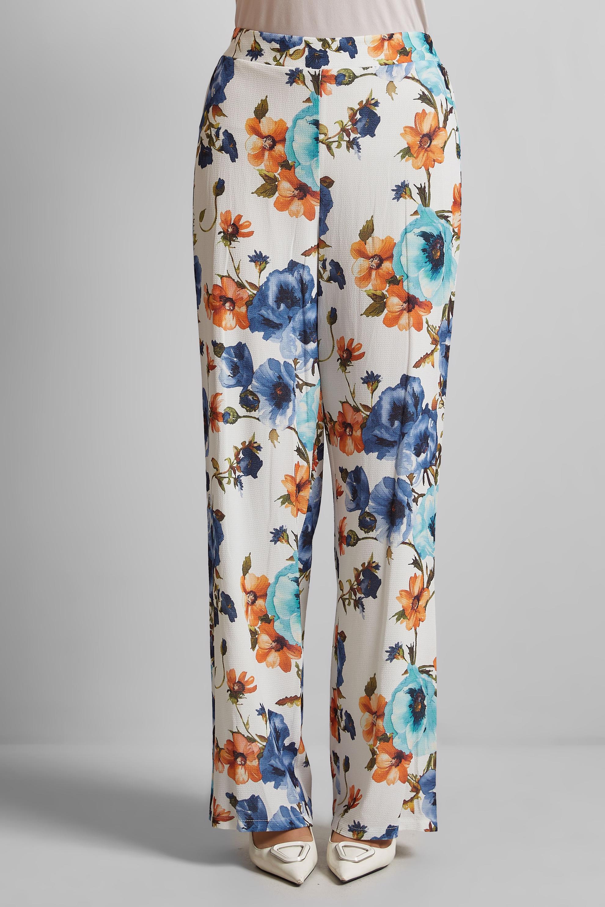 Tesettür giyim LACİVERT DESENLİ PANTOLON 70254