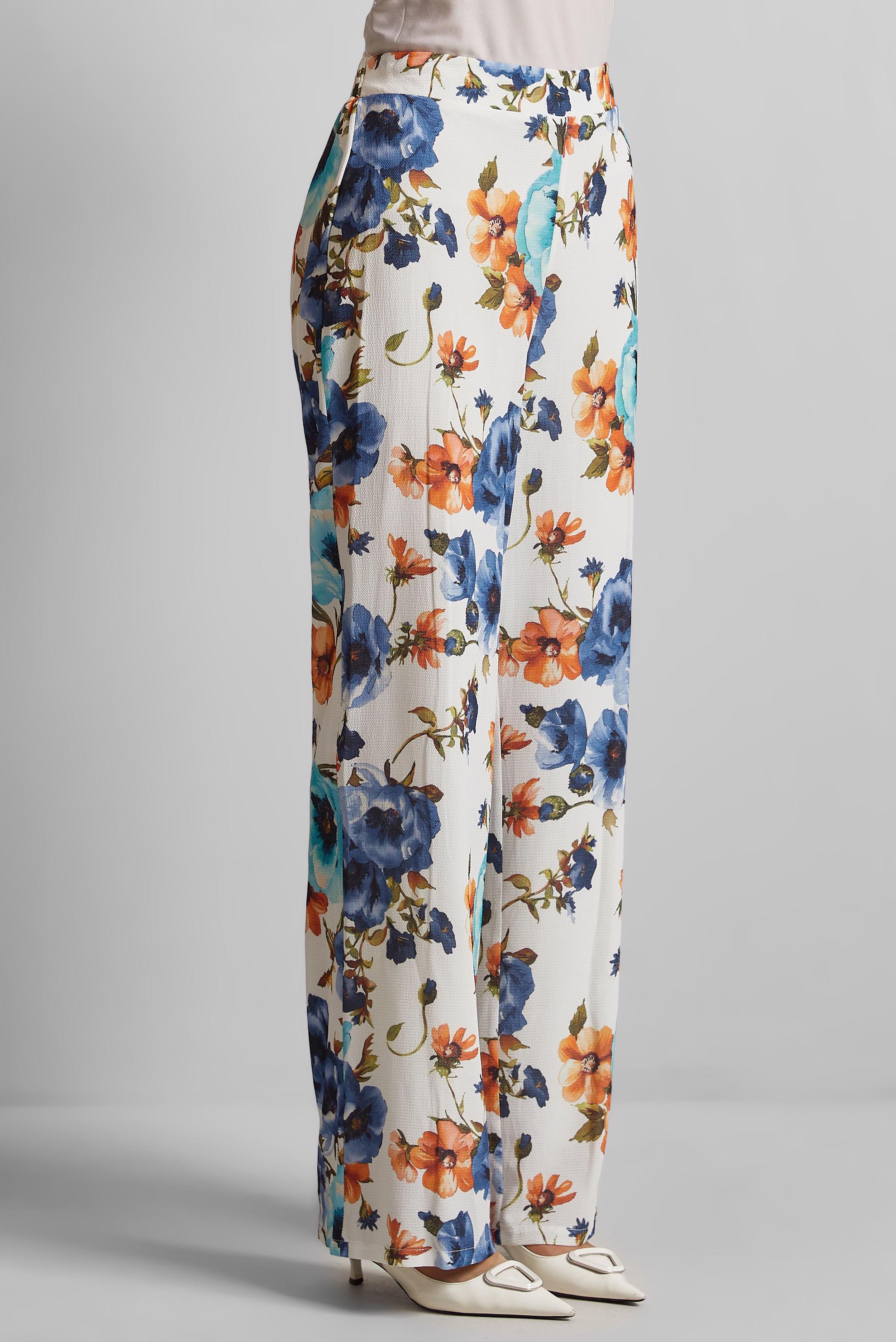 Tesettür giyim LACİVERT DESENLİ PANTOLON 70254