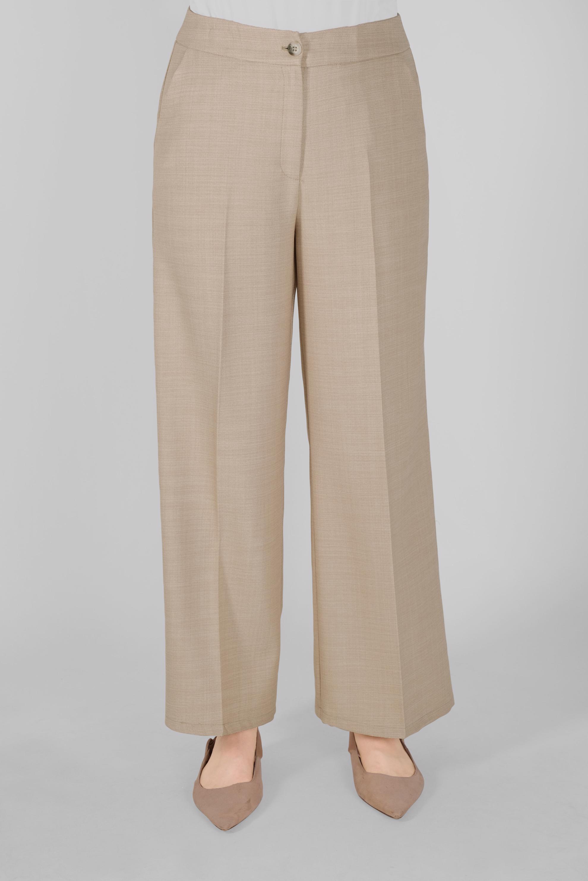 Tesettür giyim BEJ ARA BEL PANTOLON 70184-1 