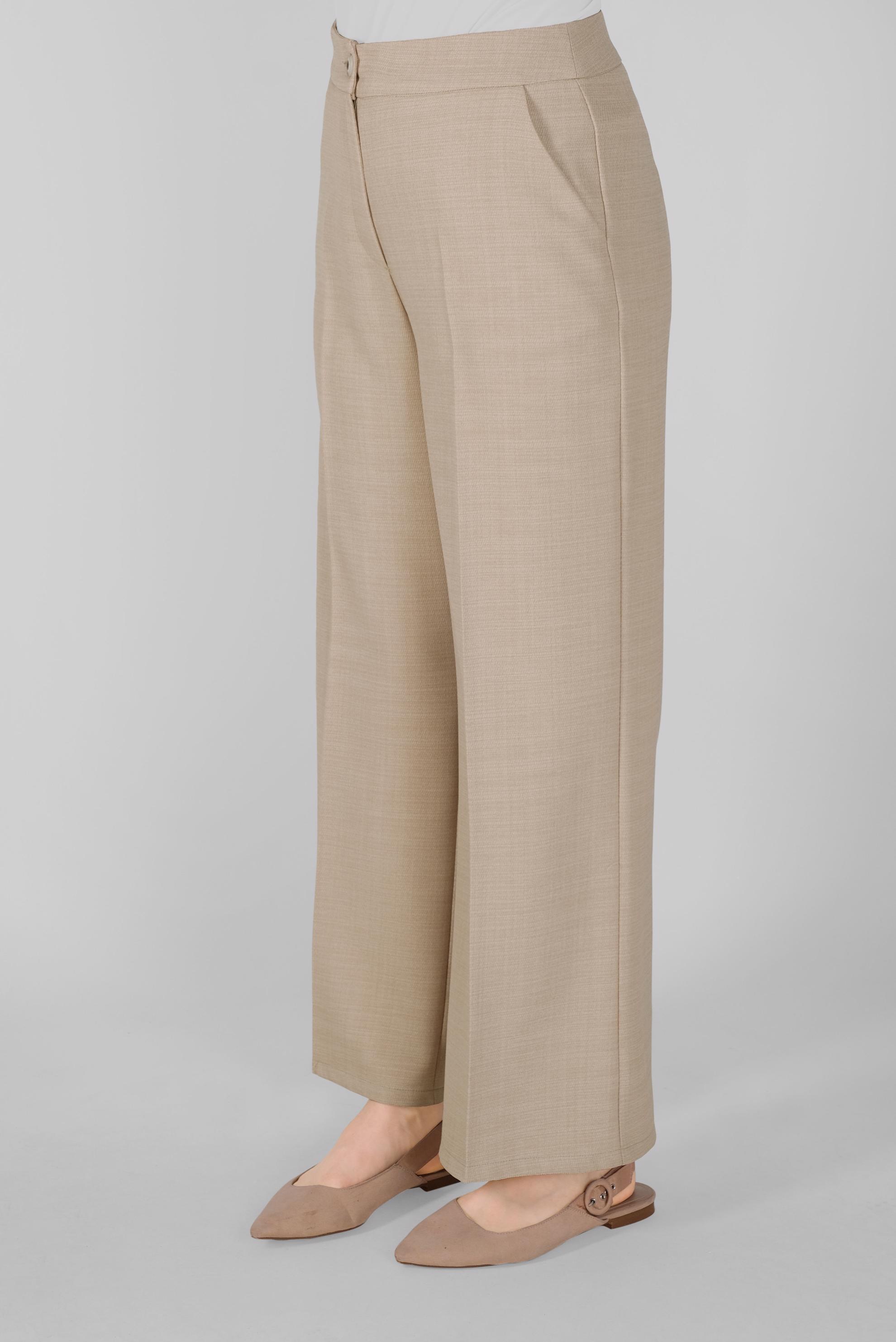 Tesettür giyim BEJ ARA BEL PANTOLON 70184-1 