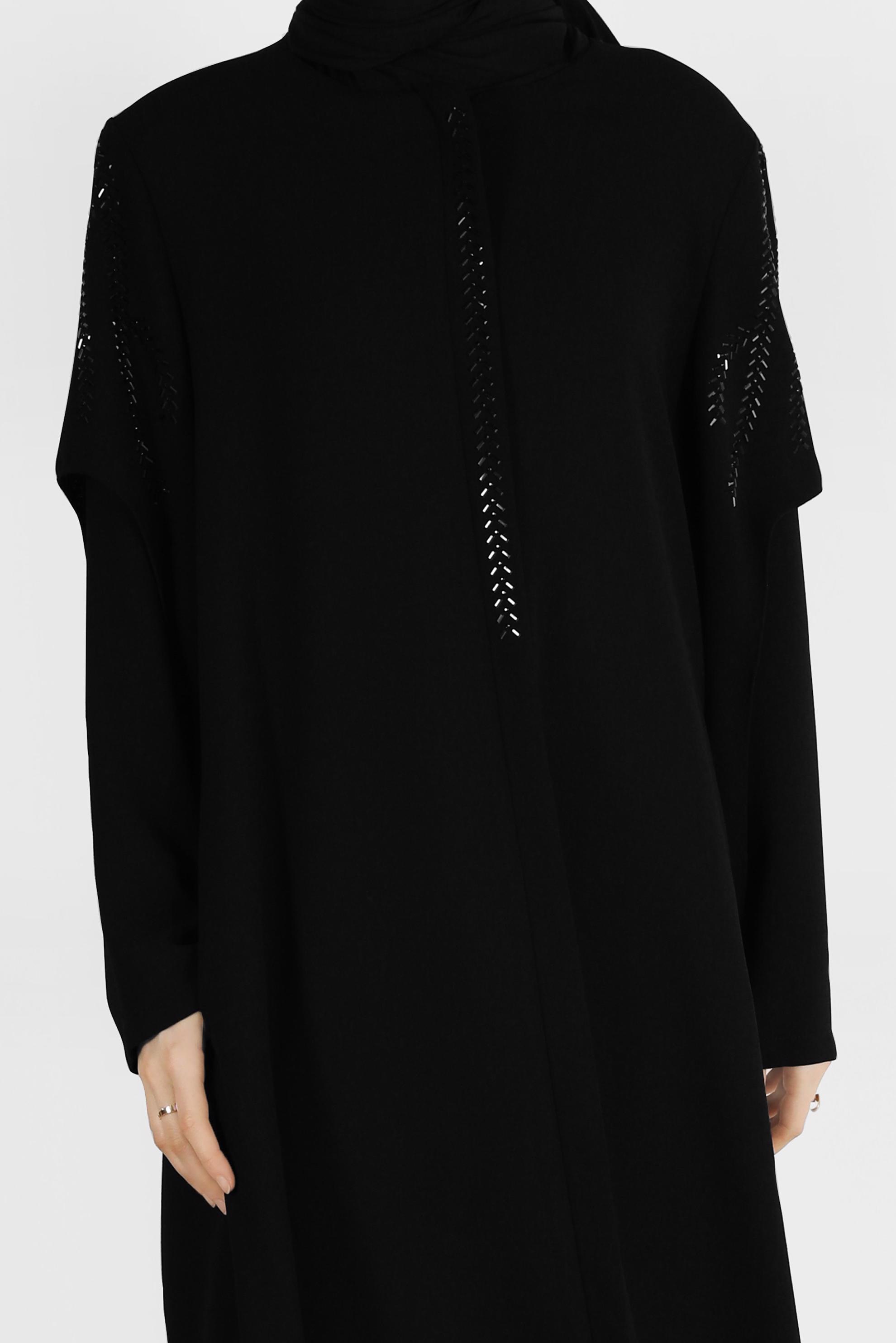 Tesettür giyim SİYAH 10374 NEW SANDRA PARDESÜ 42/48