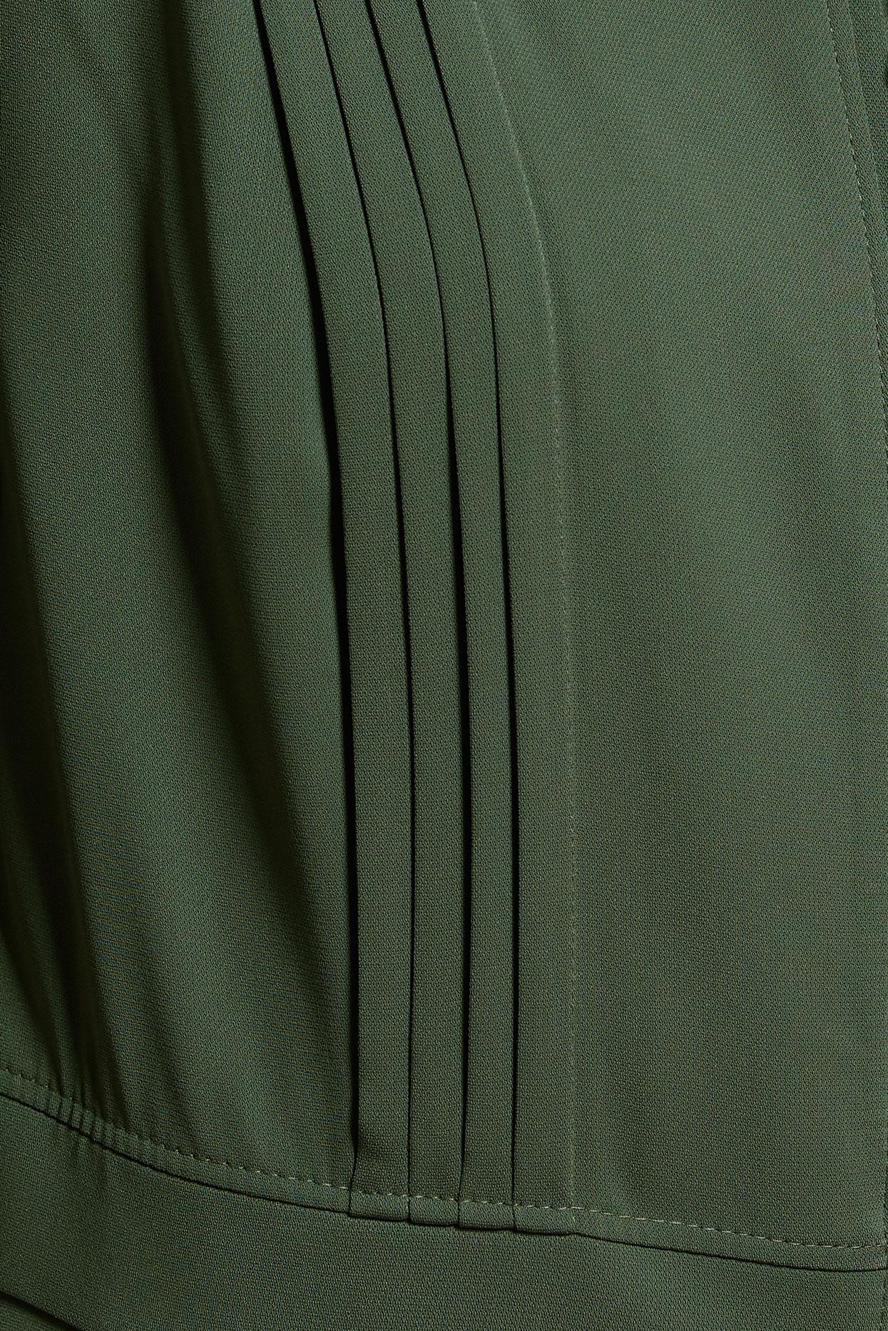 Tesettür giyim HAKİ KUŞGÖZÜ DETAYLI PARDESÜ 10382