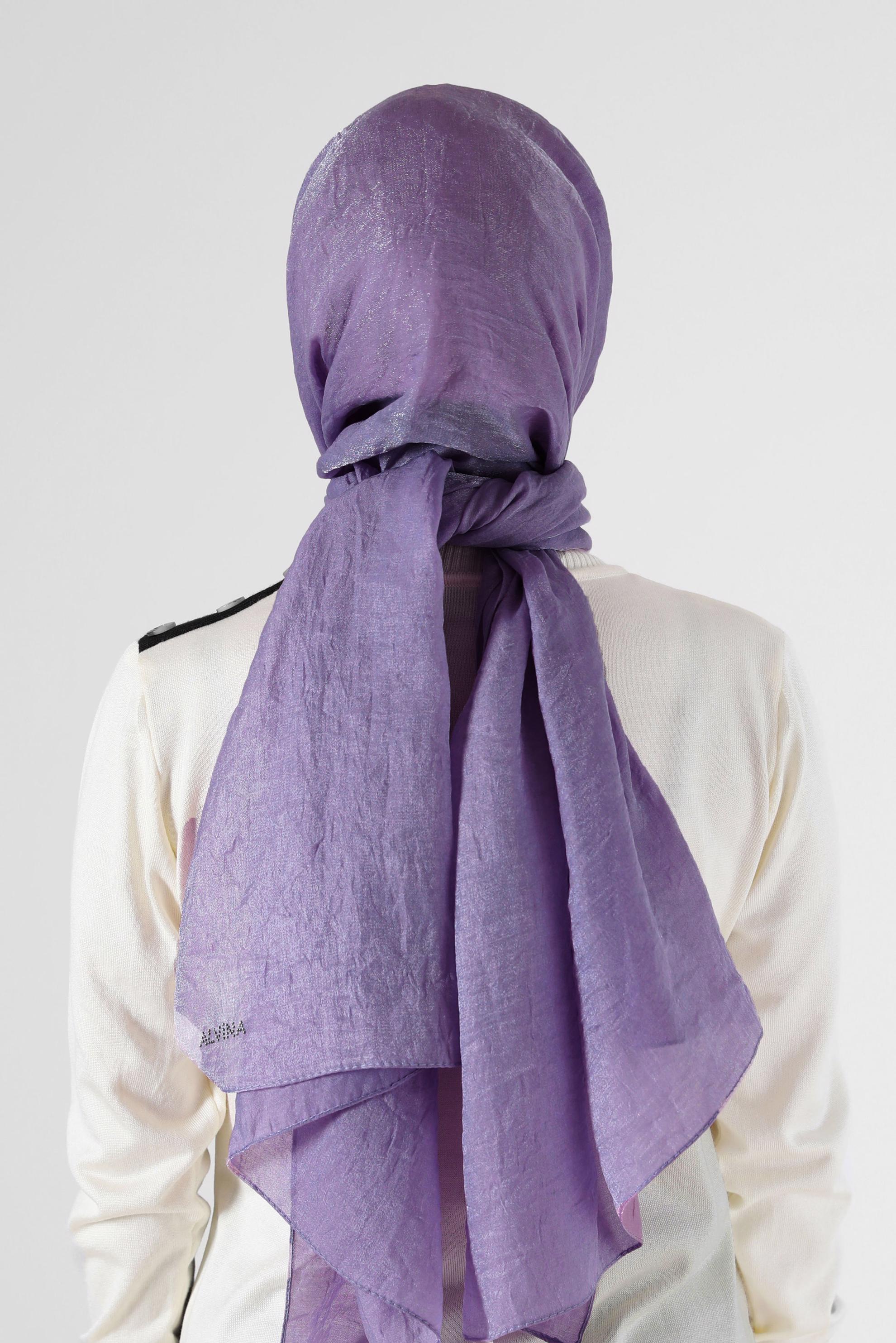 Tesettür giyim MOR ALVİNA ŞAL 8064 