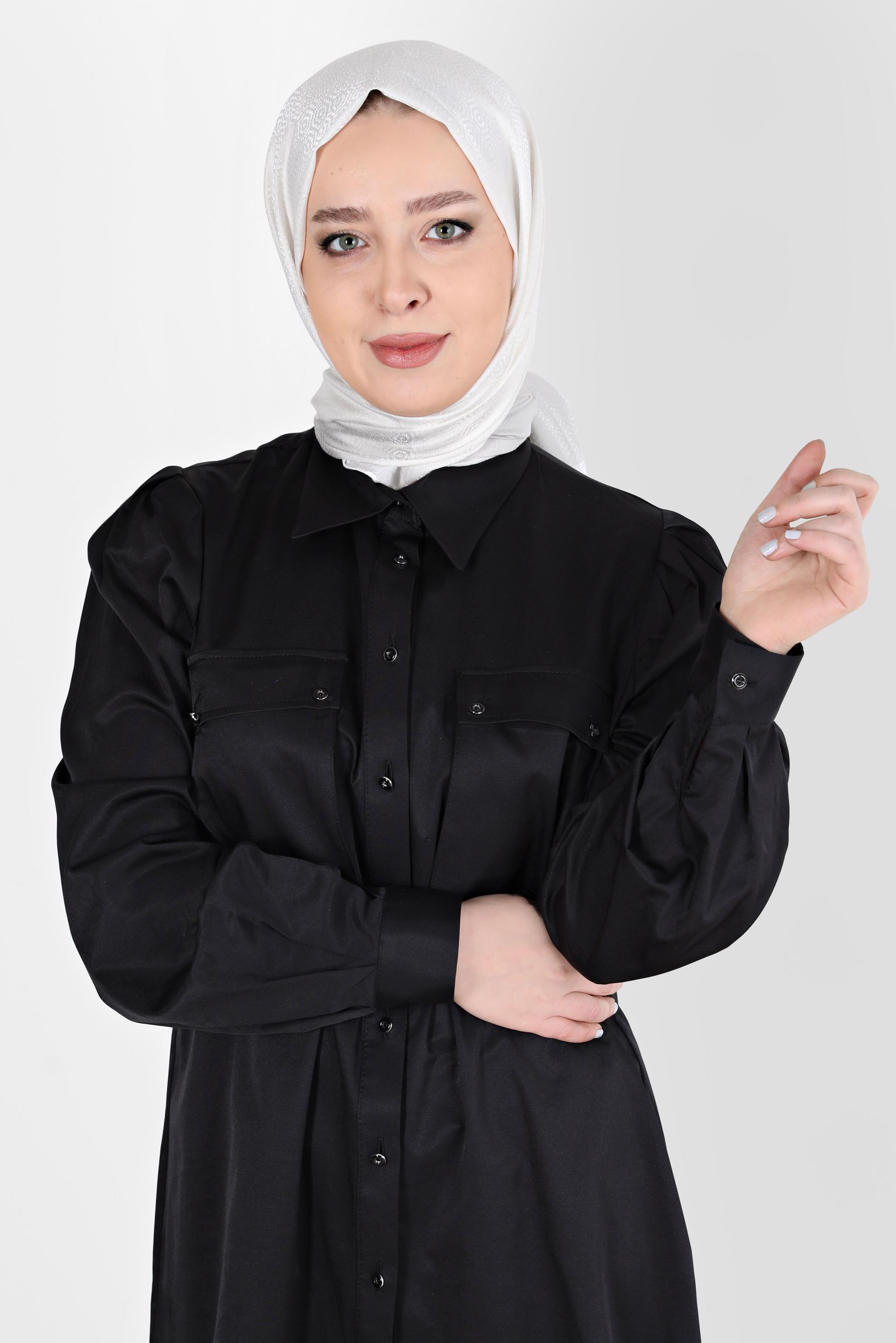 Tesettür giyim EKRU ALVİNA ŞAL 8065 