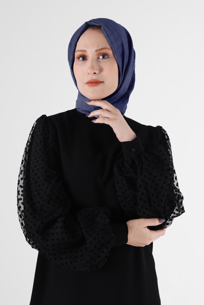 Tesettür giyim  ALVİNA KARE KUTU ŞAL 8069  - ALVİNA