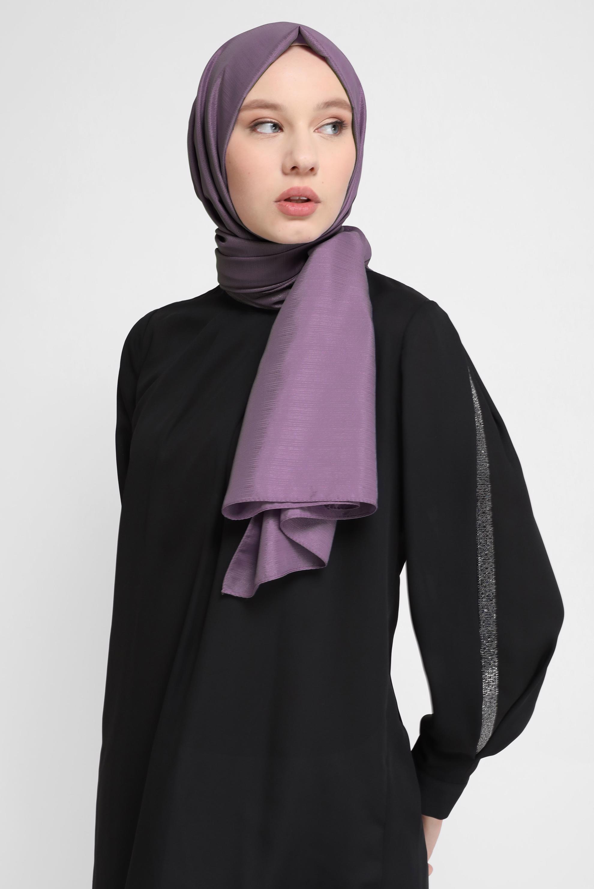 Tesettür giyim MÜRDÜM ALVİNA ŞİFON ŞAL 8073