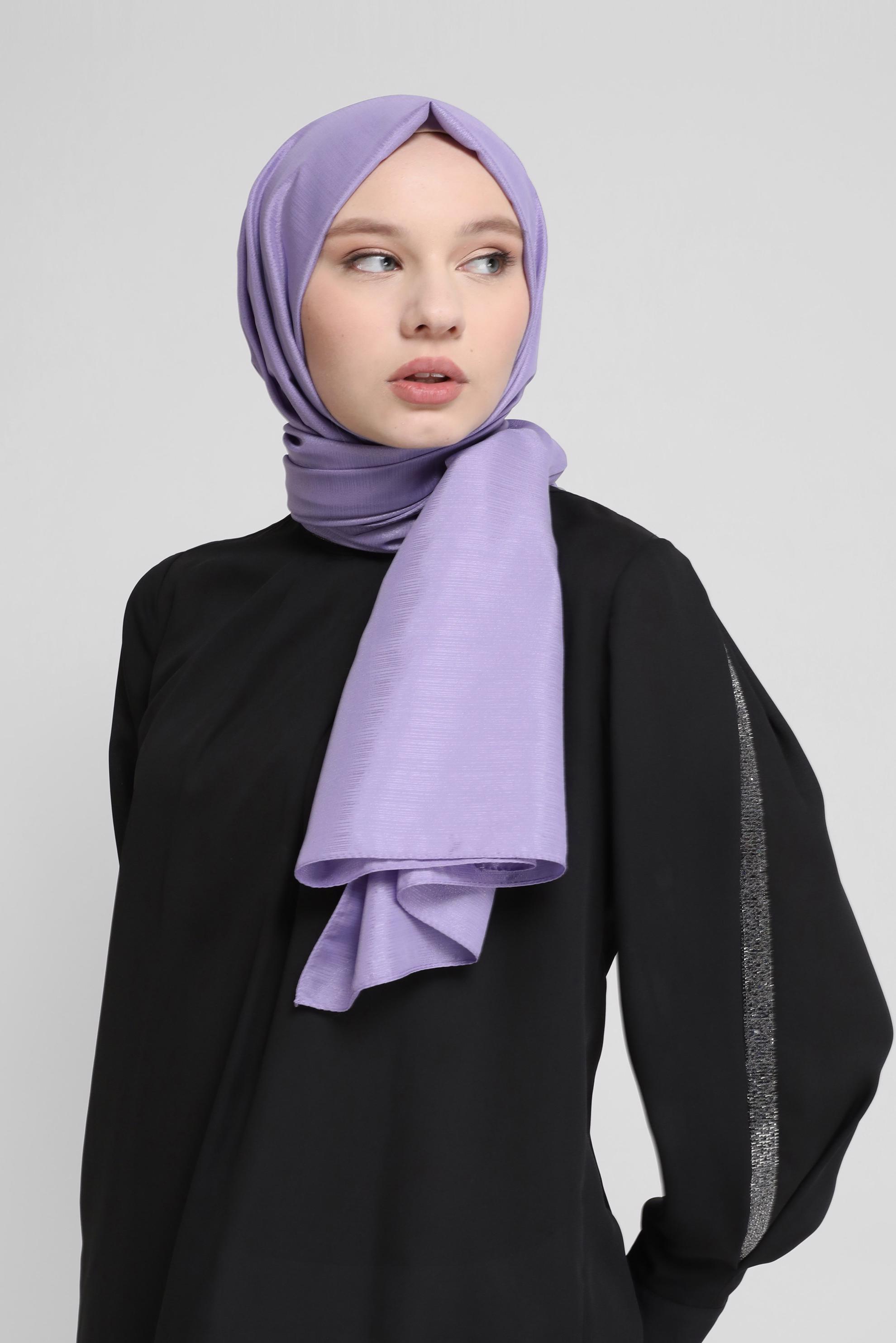 Vêtements hijab INCOLORE CHÂLE EN MOUSSELINE ALVINA 8073