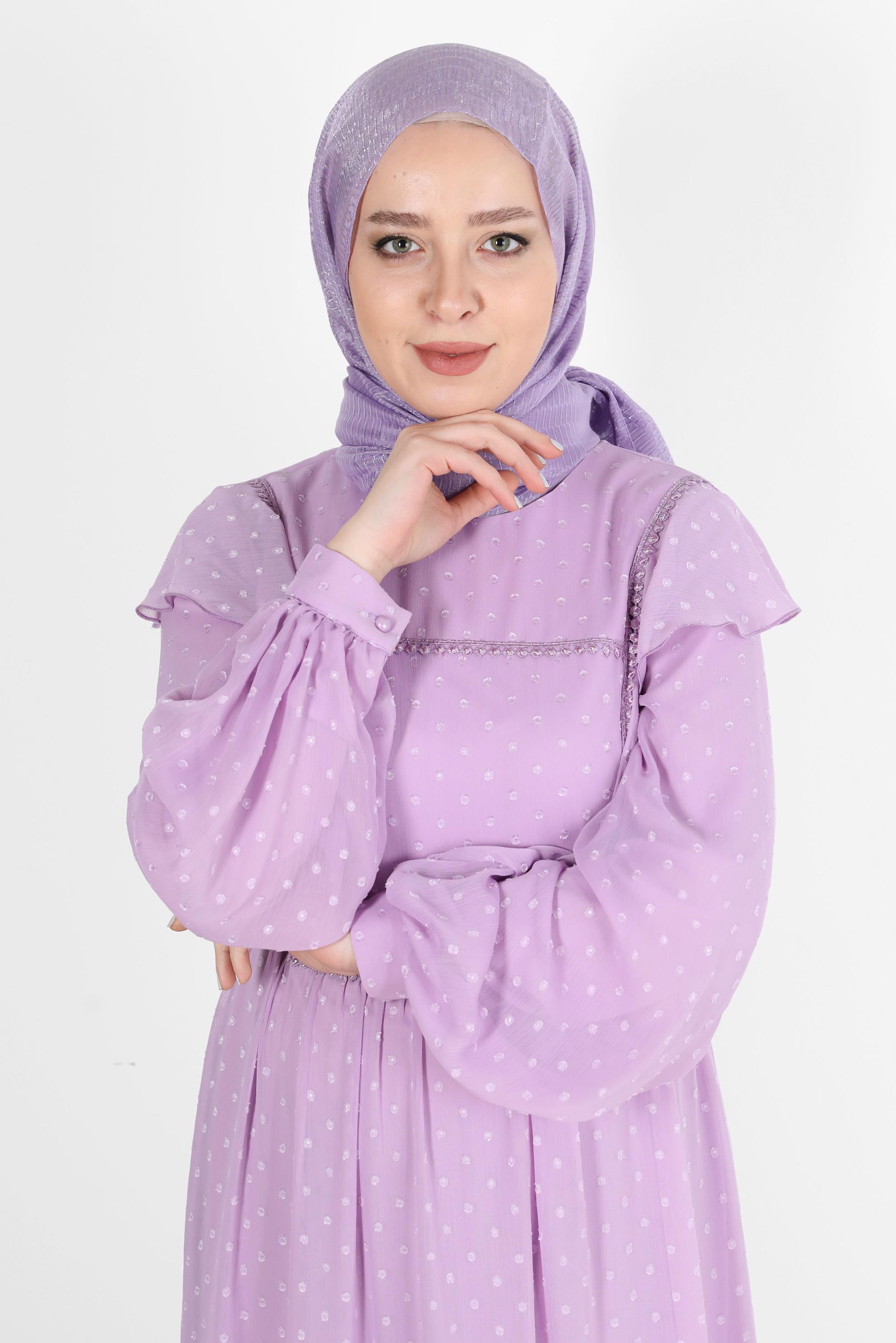 Tesettür giyim MOR 8074 ALVİNA BELLA SERİSİ-1 (NRL)