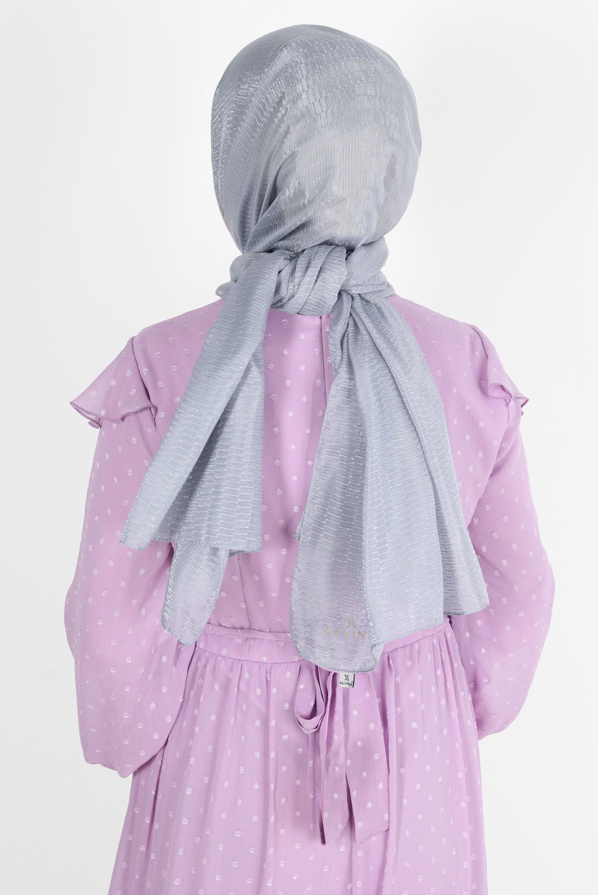 Tesettür giyim GÜMÜŞ 8074 ALVİNA BELLA SERİSİ-1 (NRL)