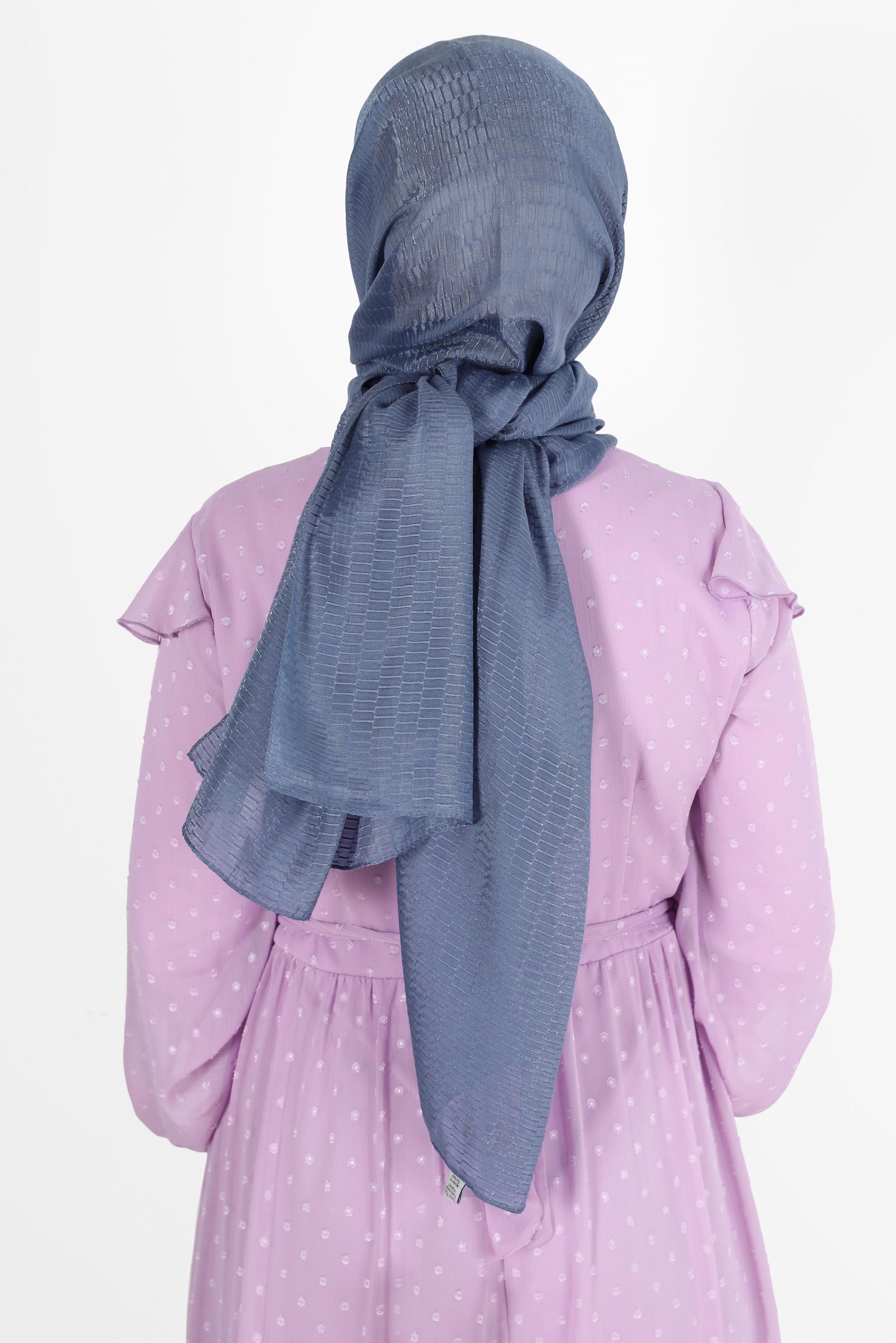 Tesettür giyim LACİVERT 8074 ALVİNA BELLA SERİSİ-1 (NRL)