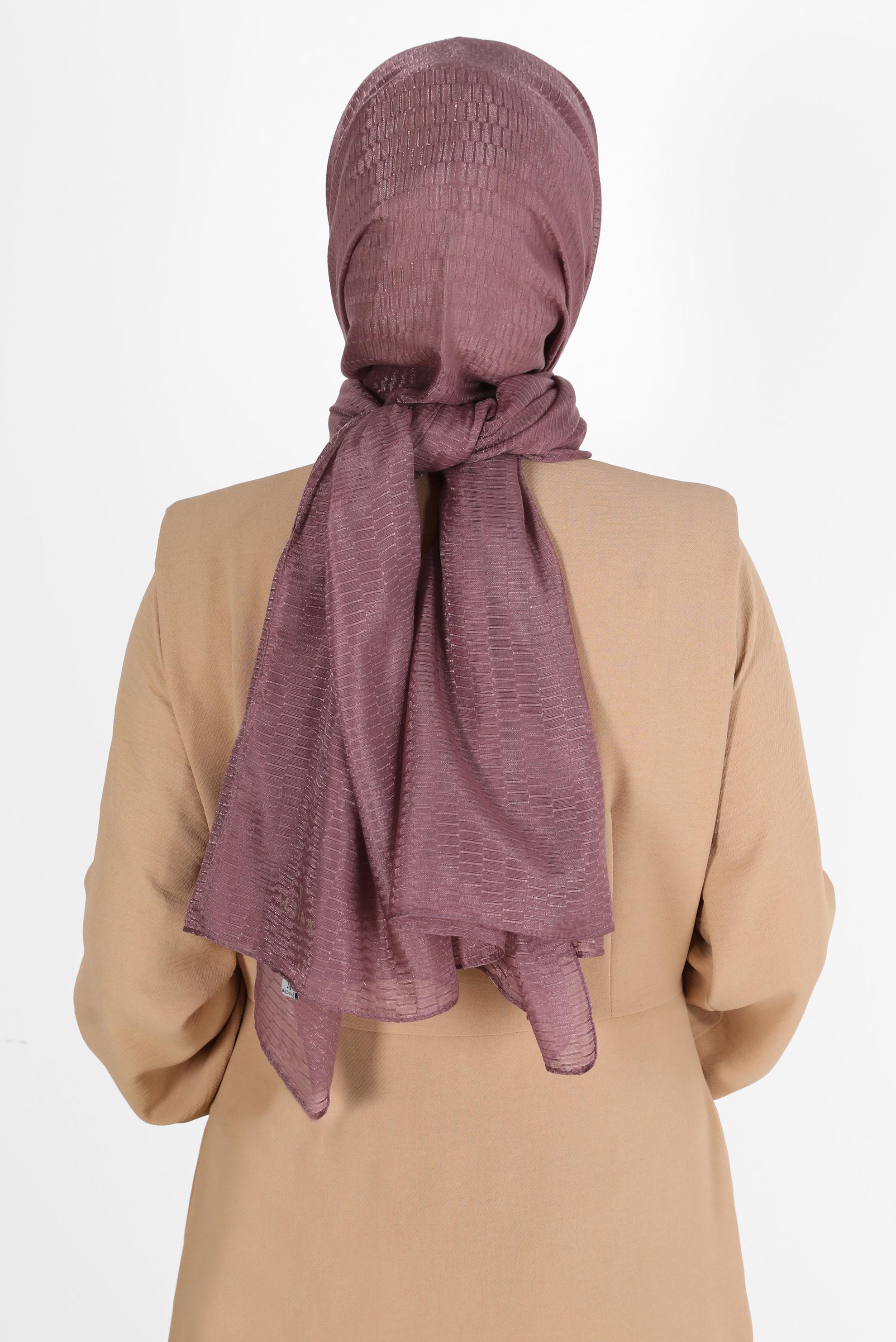 Tesettür giyim PEMBE 8074 ALVİNA BELLA SERİSİ-1 (NRL)