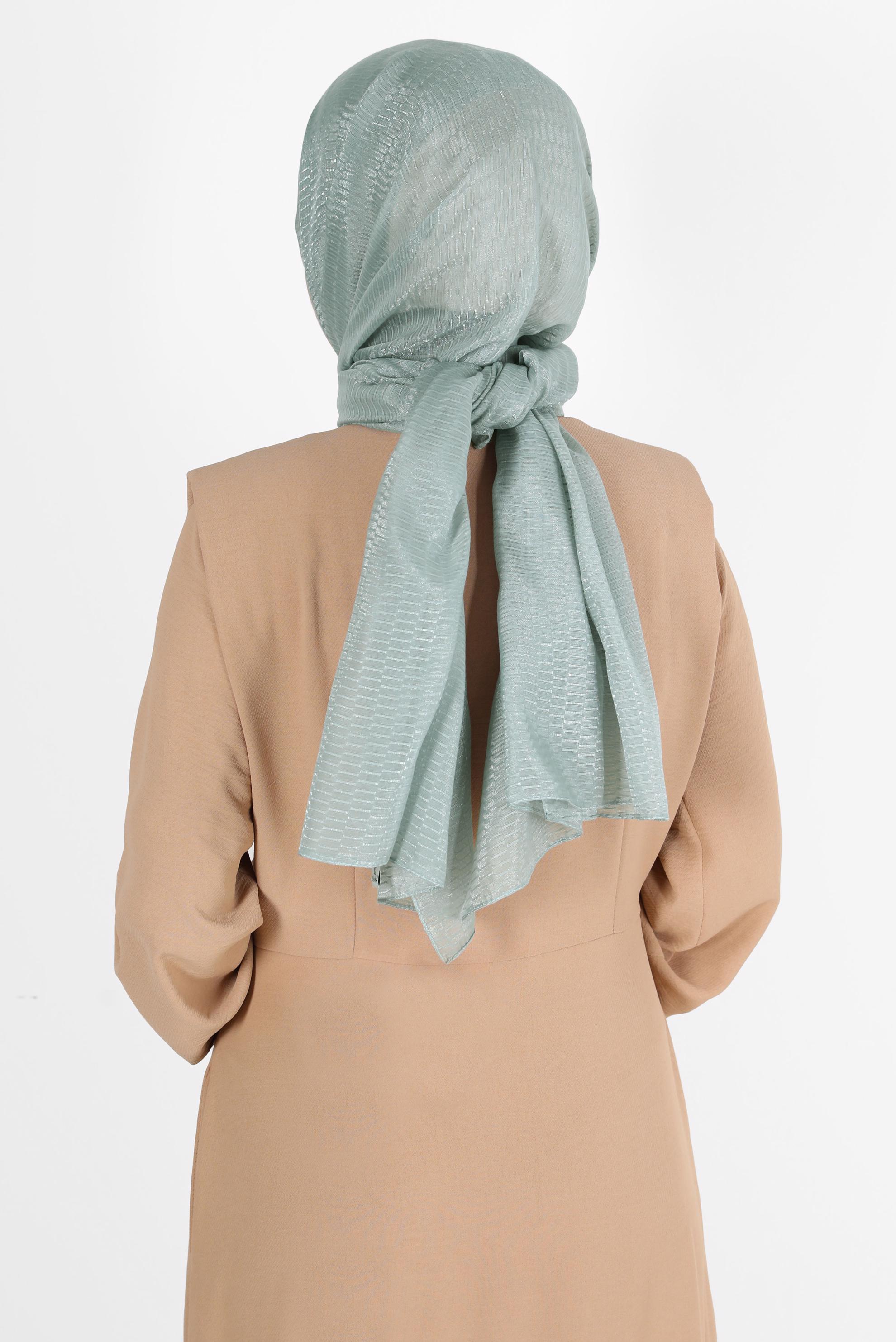 Tesettür giyim YEŞİL 8074 ALVİNA BELLA SERİSİ-1 (NRL)